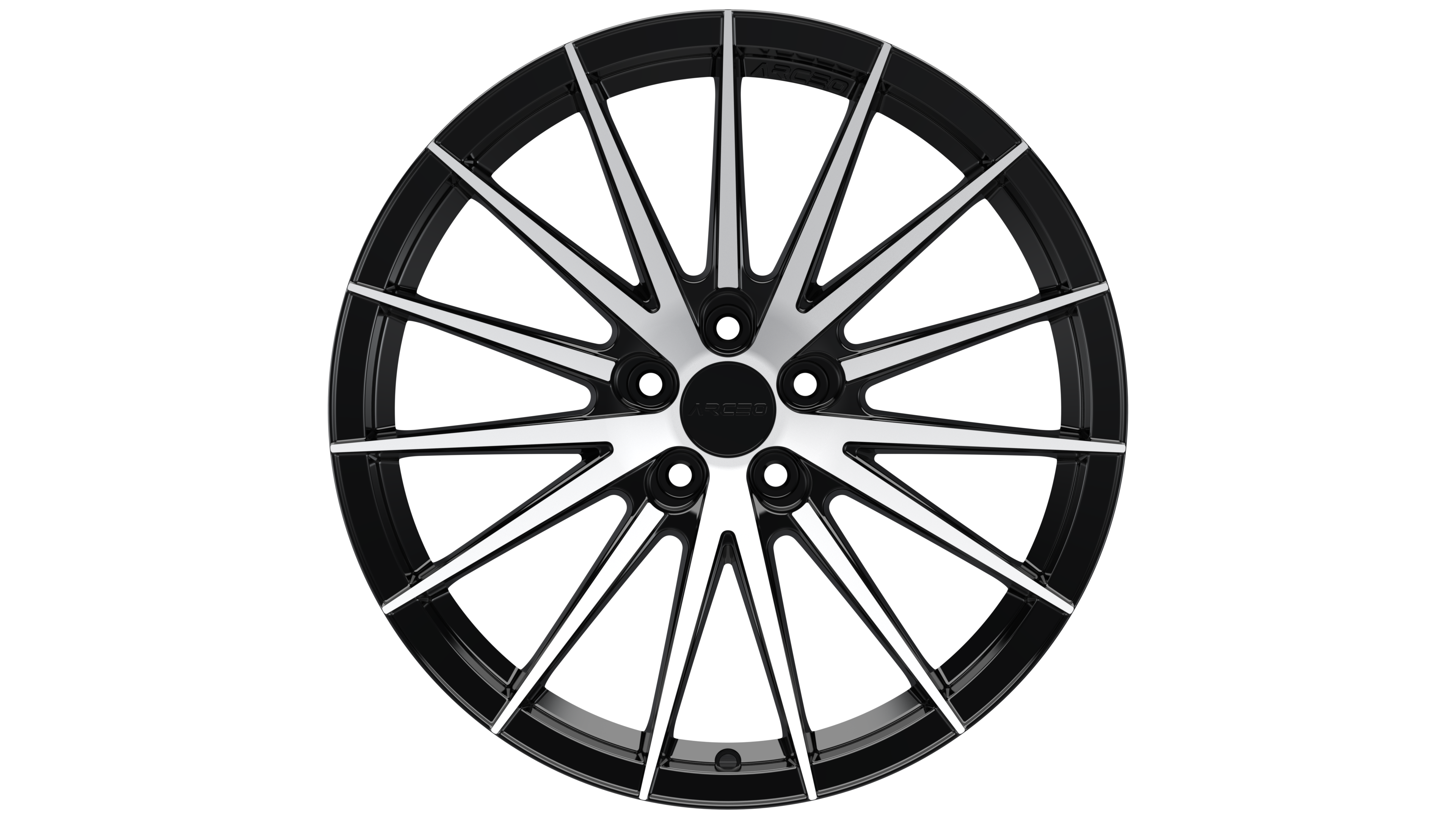 Set Jante Arceo Lisbon 19" 5X108 - Black Diamond