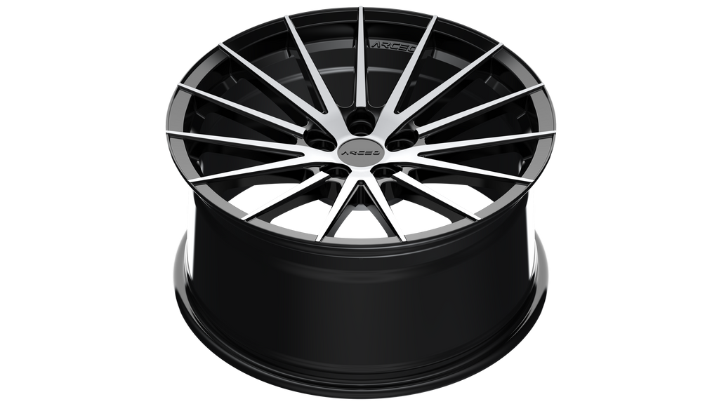 Set Jante Arceo Lisbon 19" 5X108 - Black Diamond