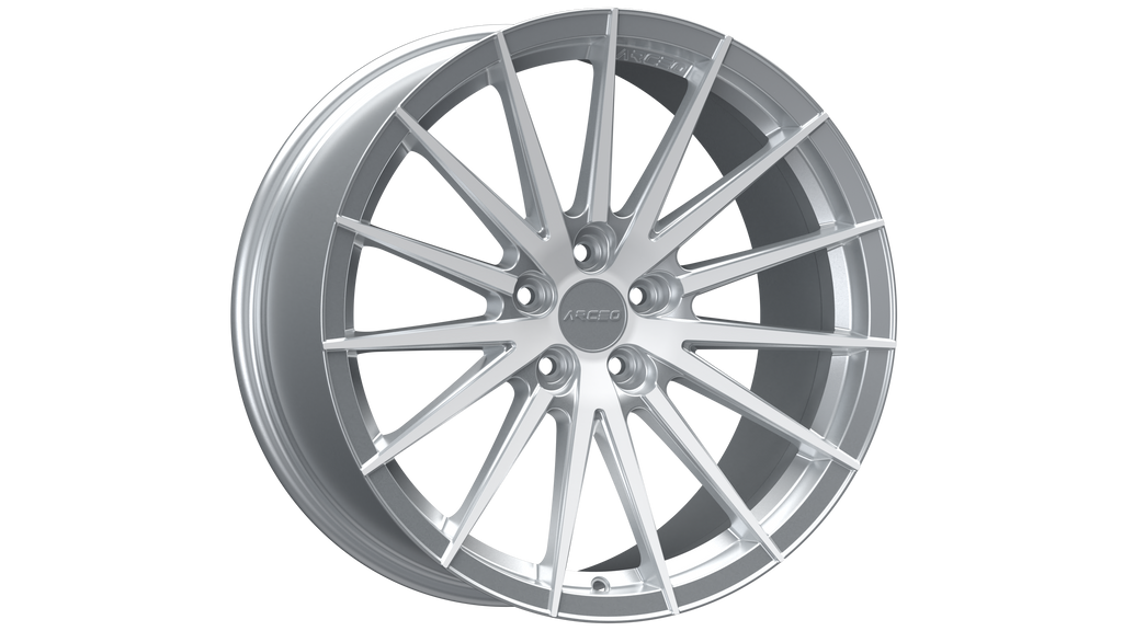 Set Jante Arceo Lisbon 18" 5X108 - Silver Diamond