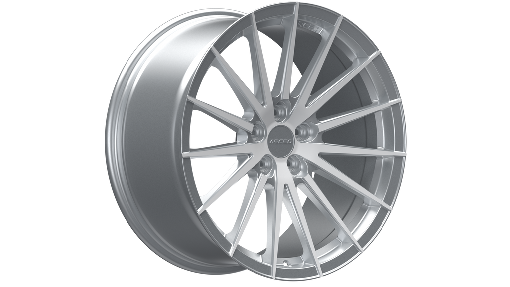 Set Jante Arceo Lisbon 18" 5X108 - Silver Diamond