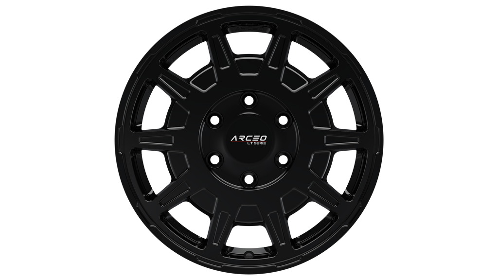 Set Jante Arceo LT1 16" 6X130 - Silver Diamond
