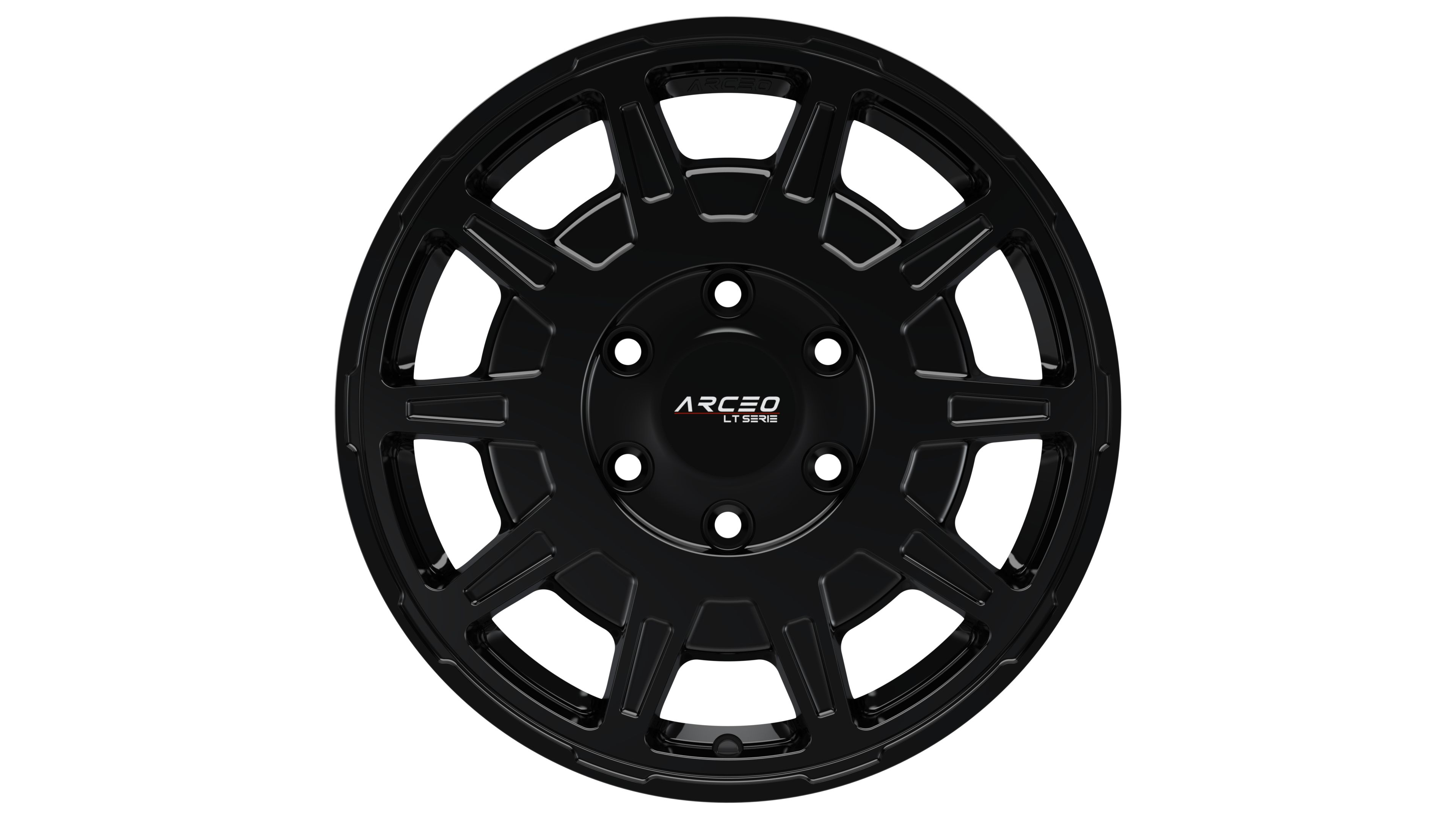 Set Jante Arceo LT1 16" 6X130 - Glossy Black