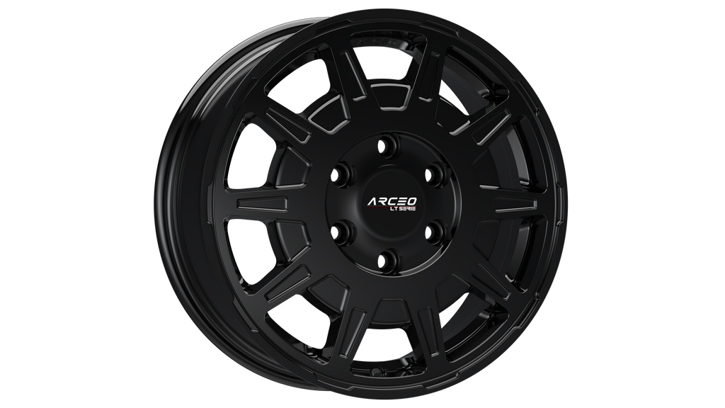 Set Jante Arceo LT1 16" 6X130 - Silver Diamond
