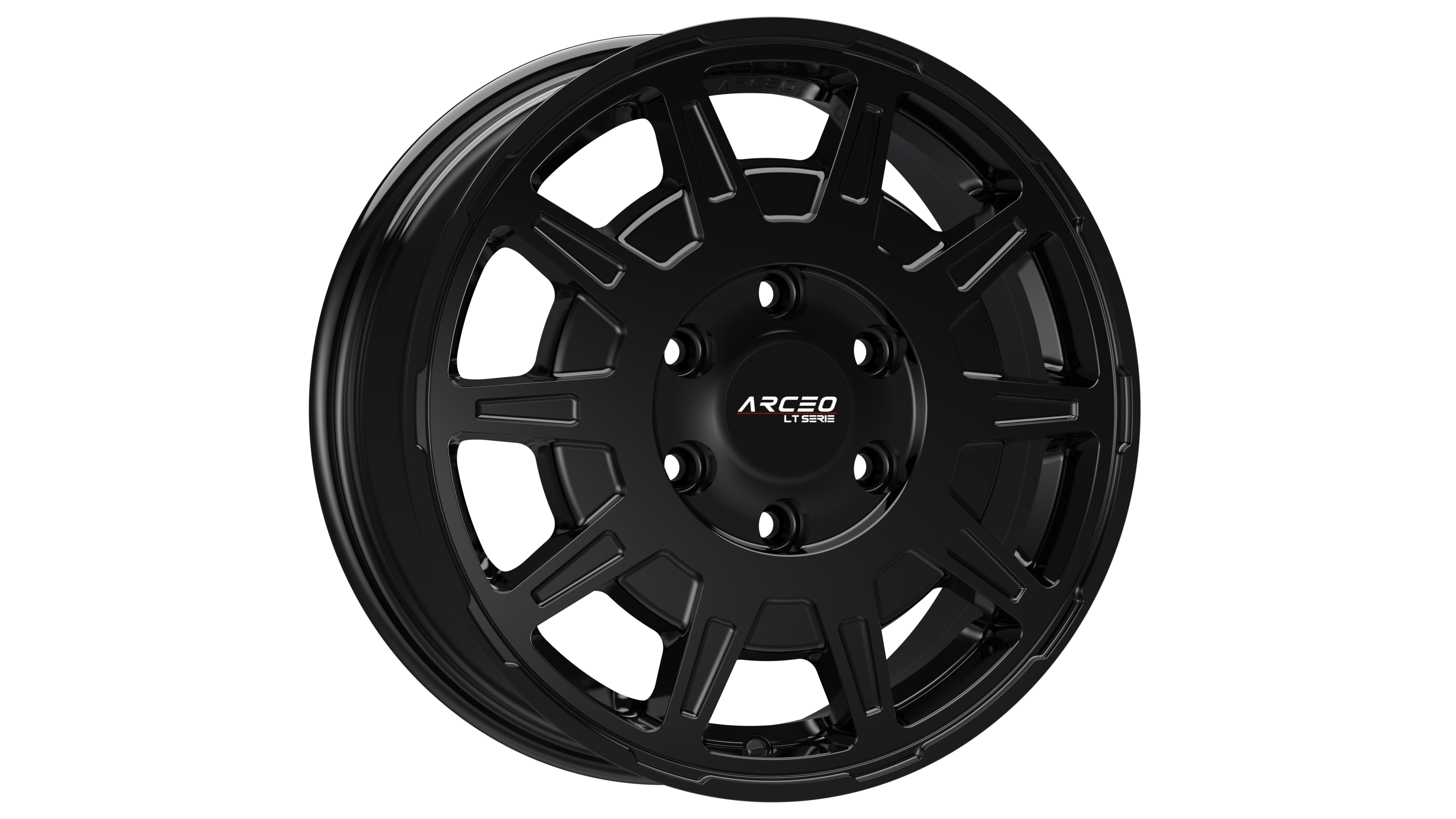 Set Jante Arceo LT1 16" 6X130 - Silver Diamond