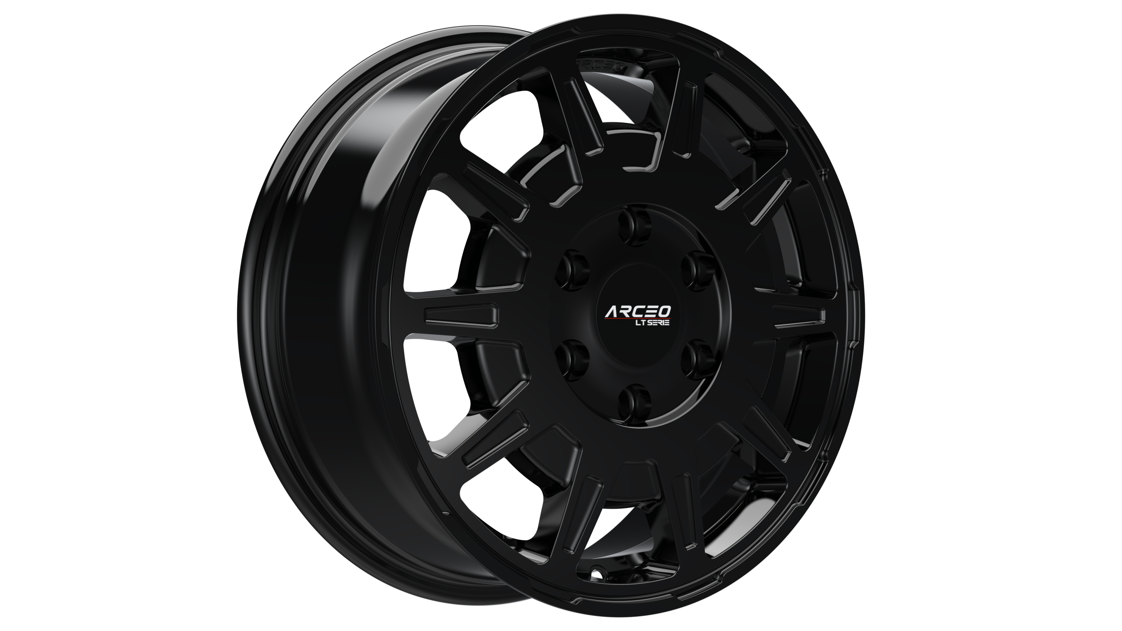 Set Jante Arceo LT1 16" 6X130 - Silver Diamond