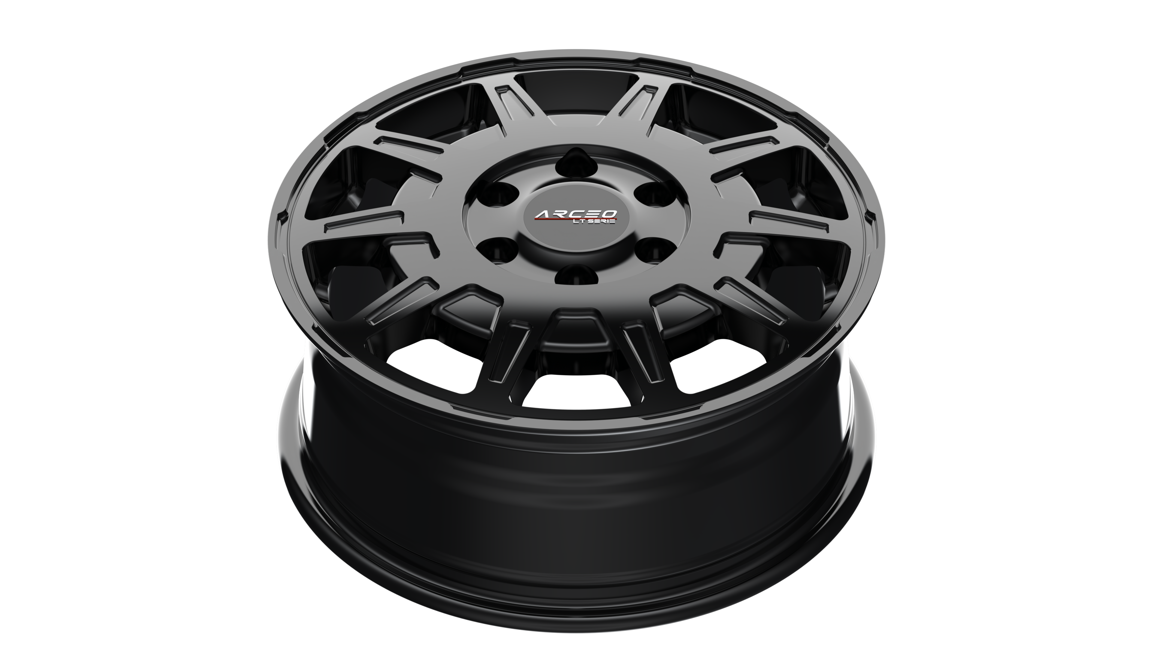 Set Jante Arceo LT1 16" 6X130 - Glossy Black