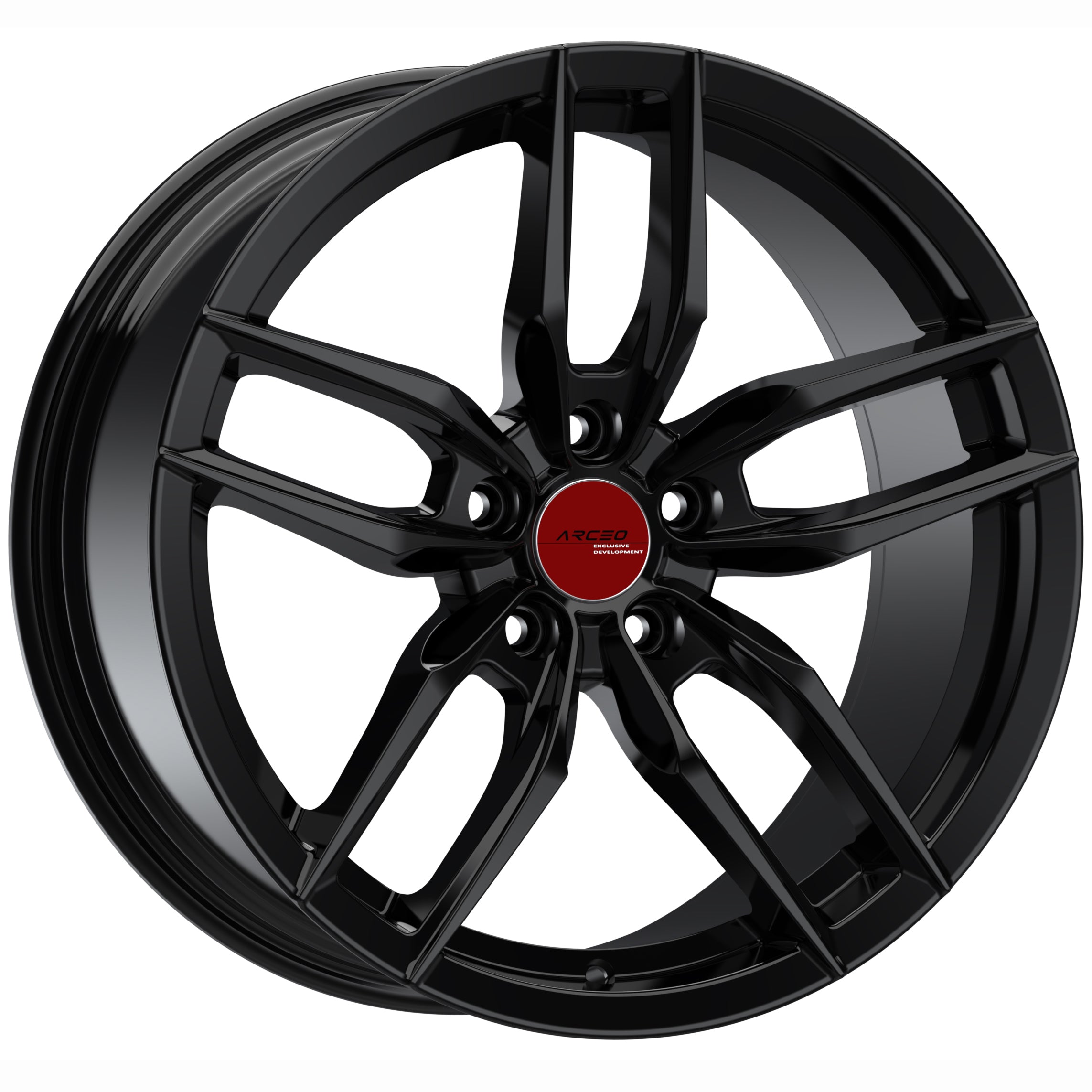 Set Jante Arceo Madrid 18" 5X120 - Glossy Black