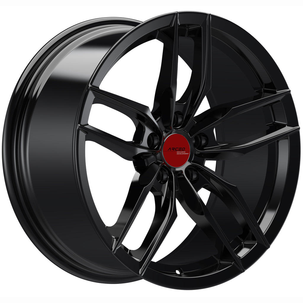 Set Jante Arceo Madrid 18" 5X120 - Glossy Black