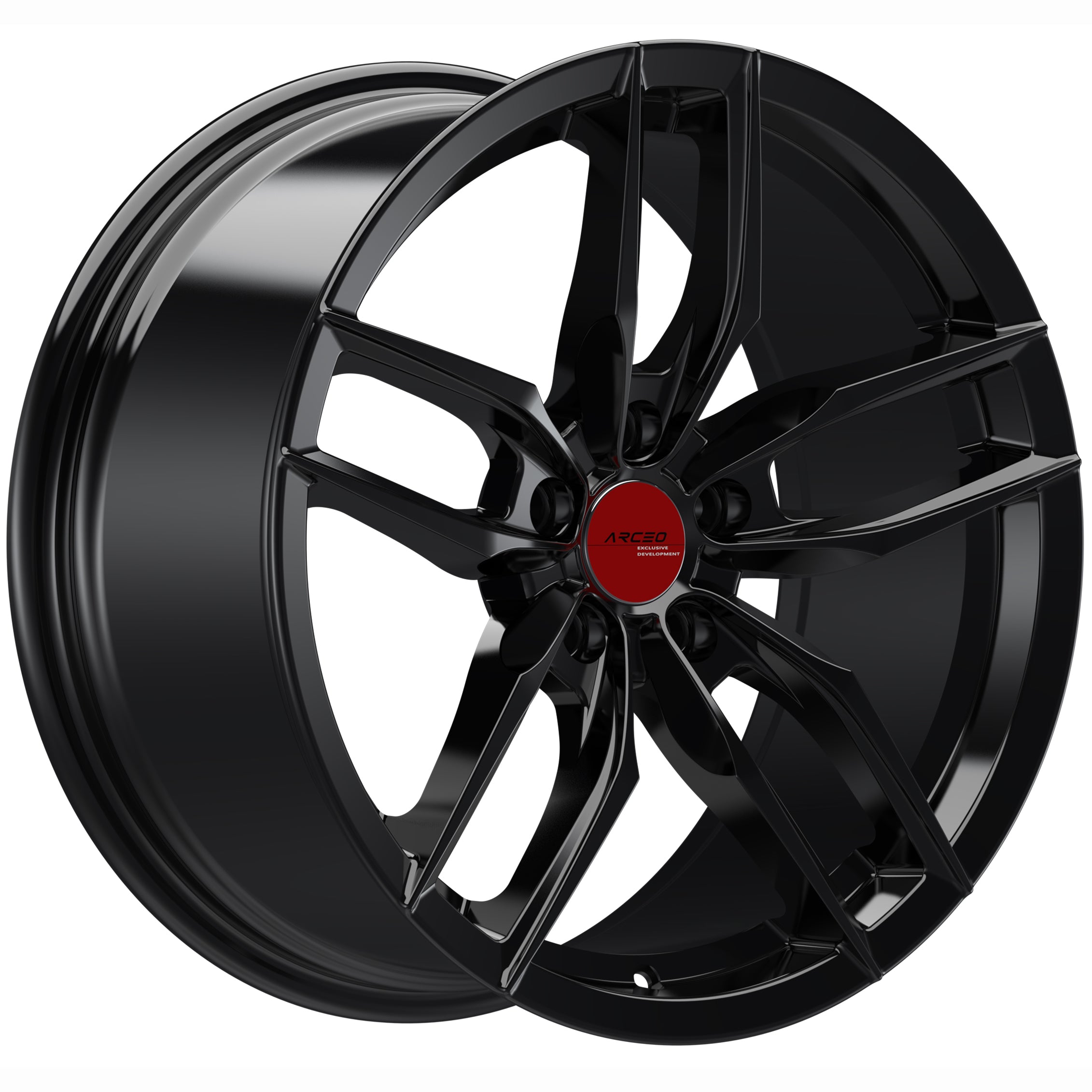 Set Jante Arceo Madrid 18" 5X120 - Glossy Black