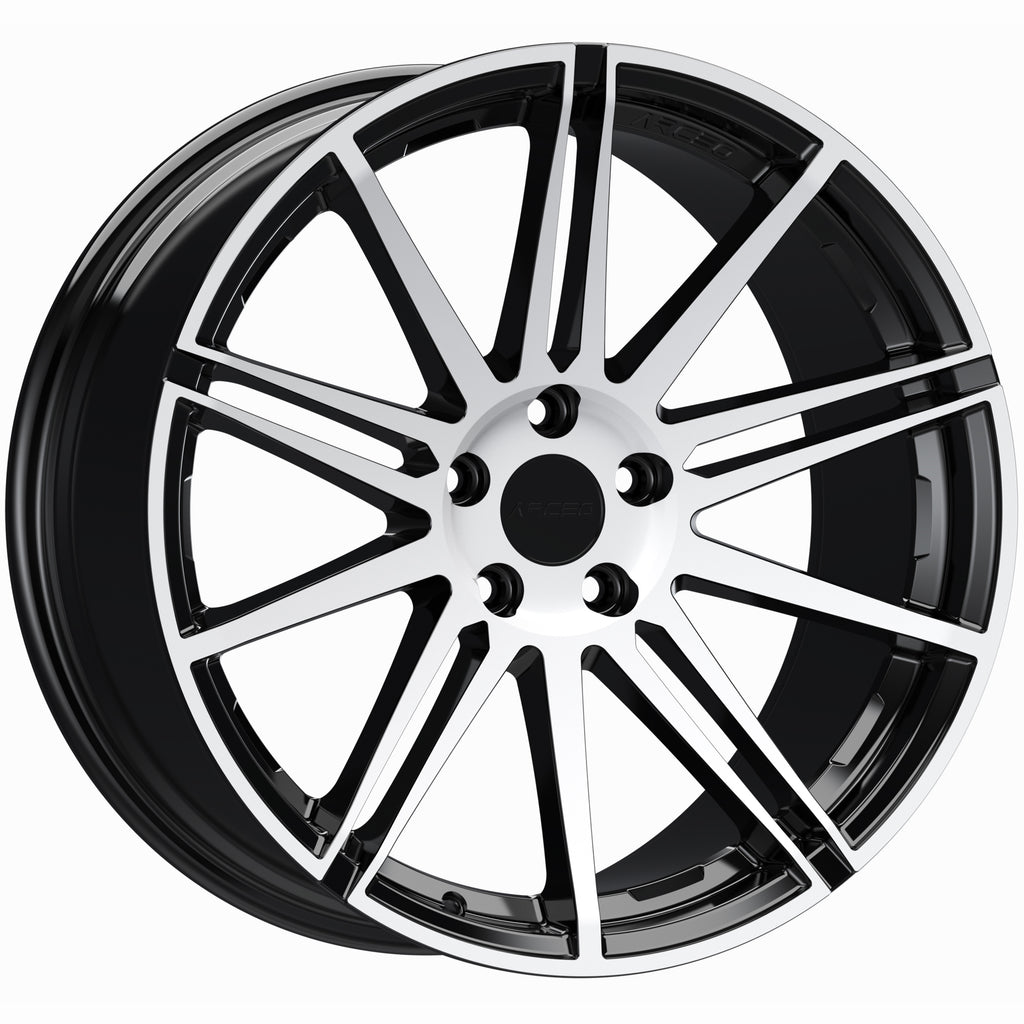 Set Jante Arceo Mallorca 19" 5X112 - Black Diamond