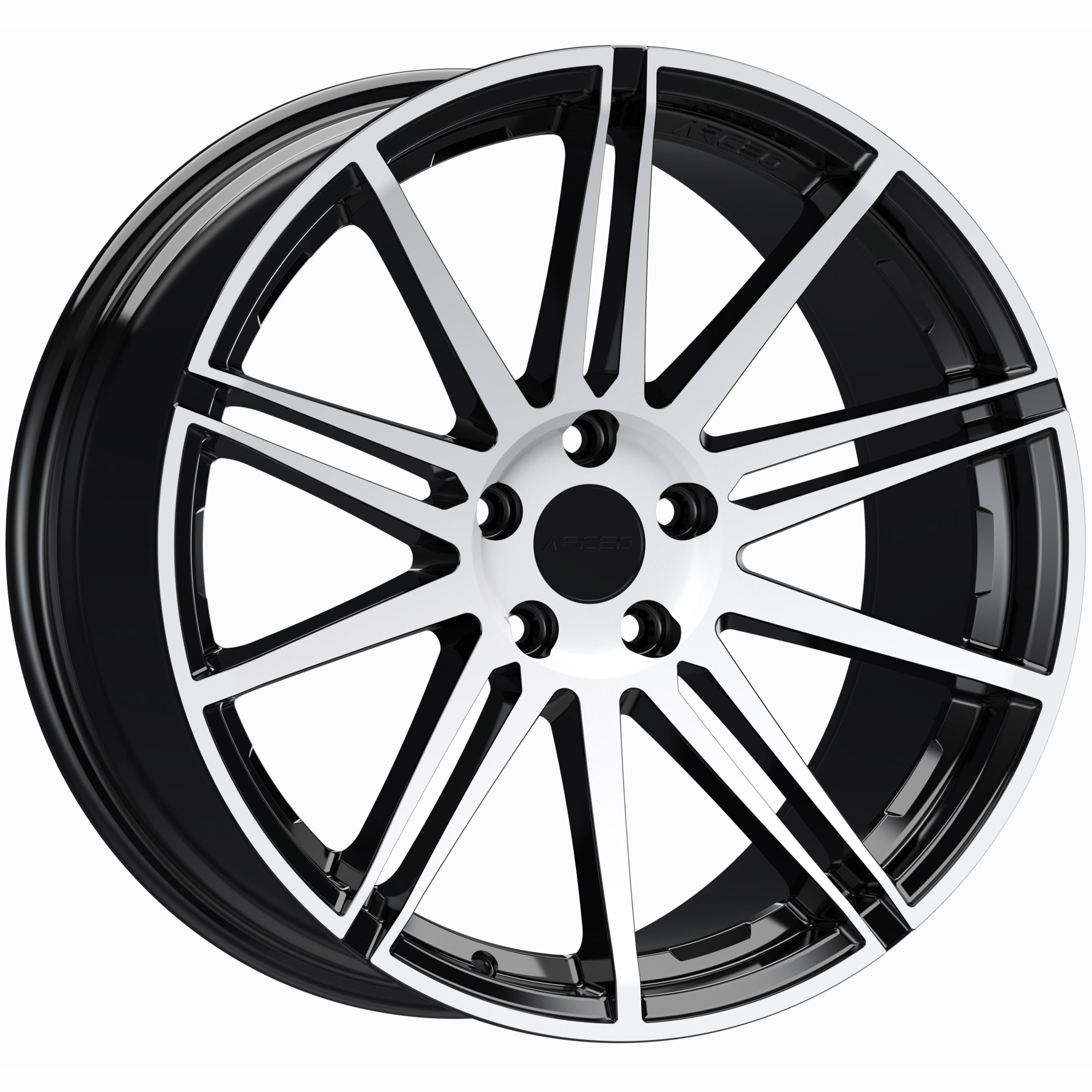 Set Jante Arceo Mallorca 19" 5X112 - Black Diamond