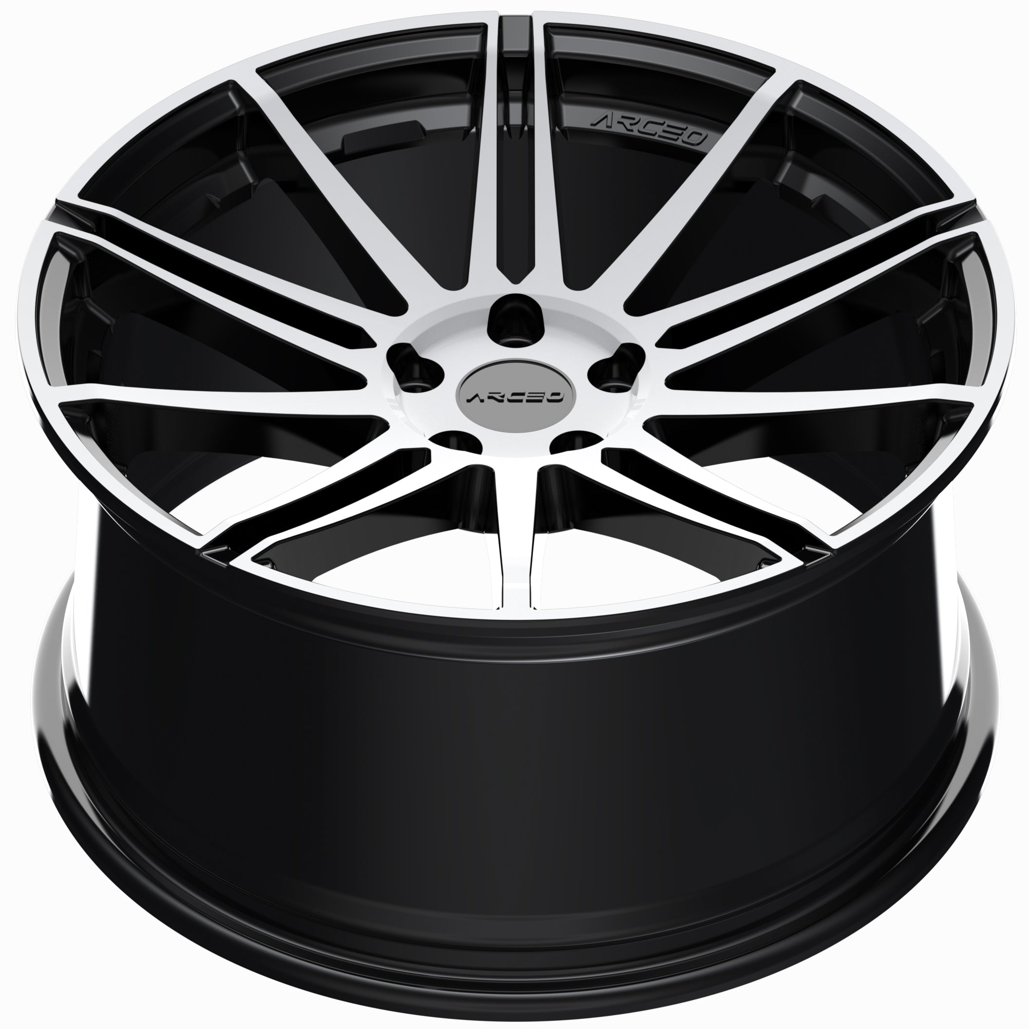 Set Jante Arceo Mallorca 19" 5X112 - Black Diamond