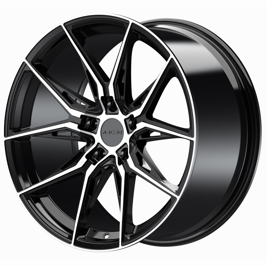 Set Jante Arceo Marseille 17" 5X112 - Black Diamond