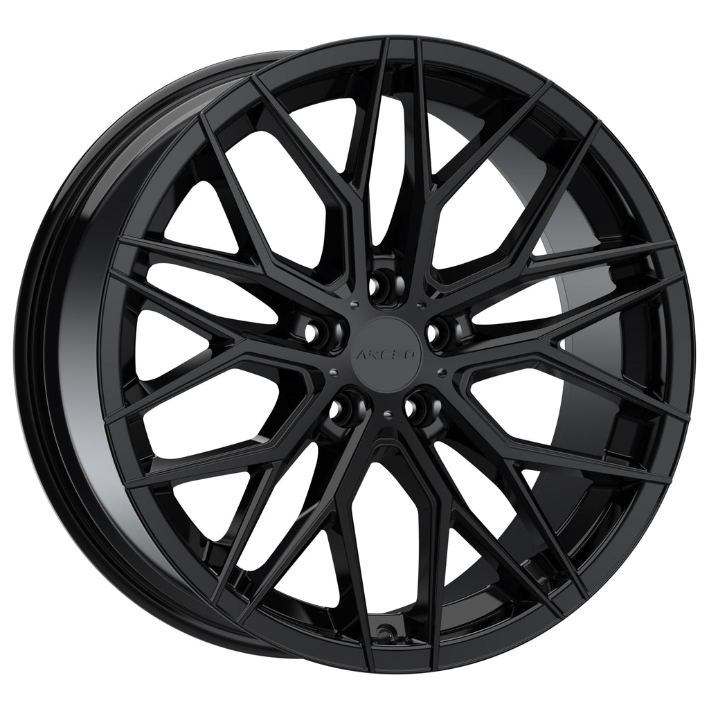 Set Jante Arceo Valencia 19" BMW 5X120 - Negru Lucios
