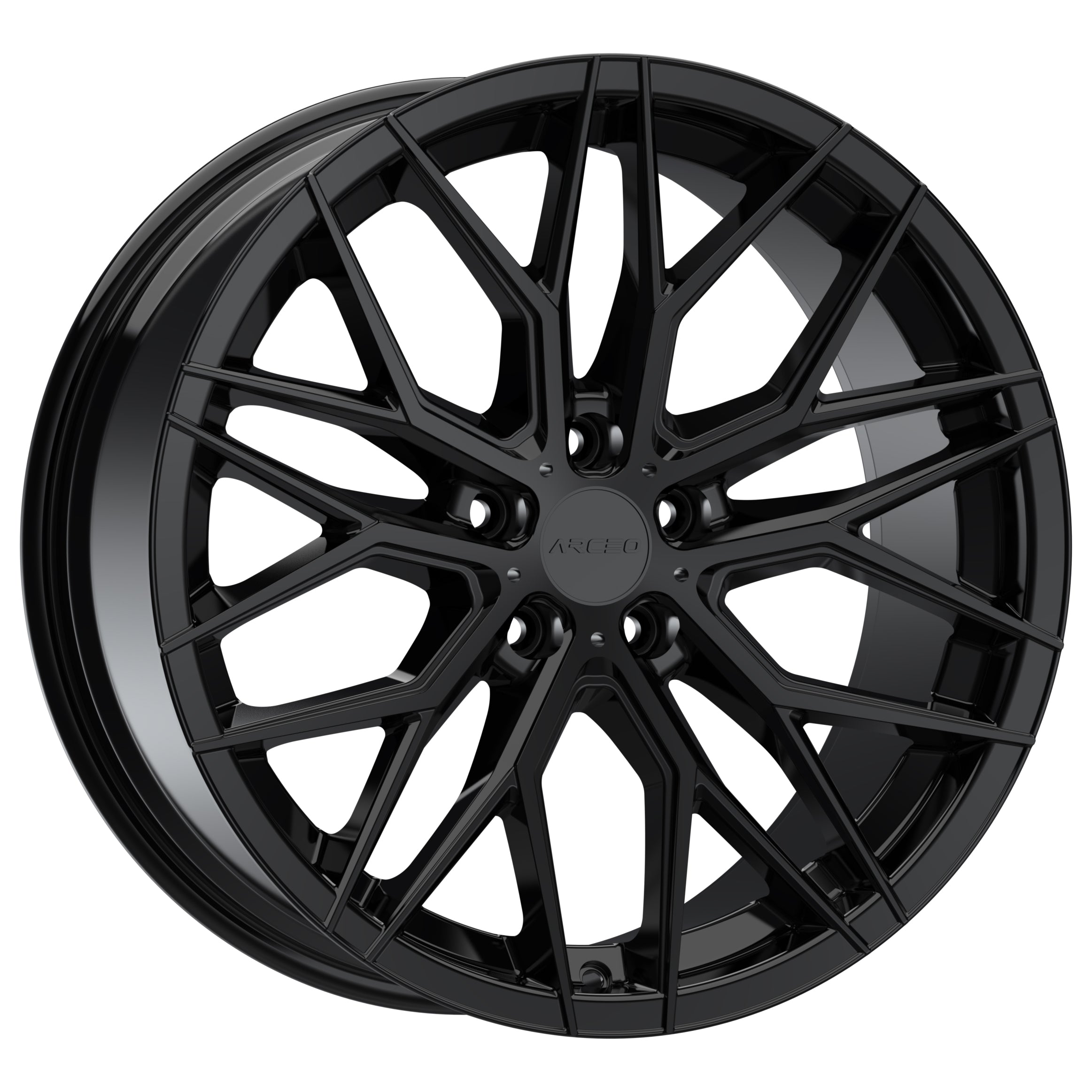 Set Jante Arceo Valencia 19" BMW 5X120 - Negru Lucios