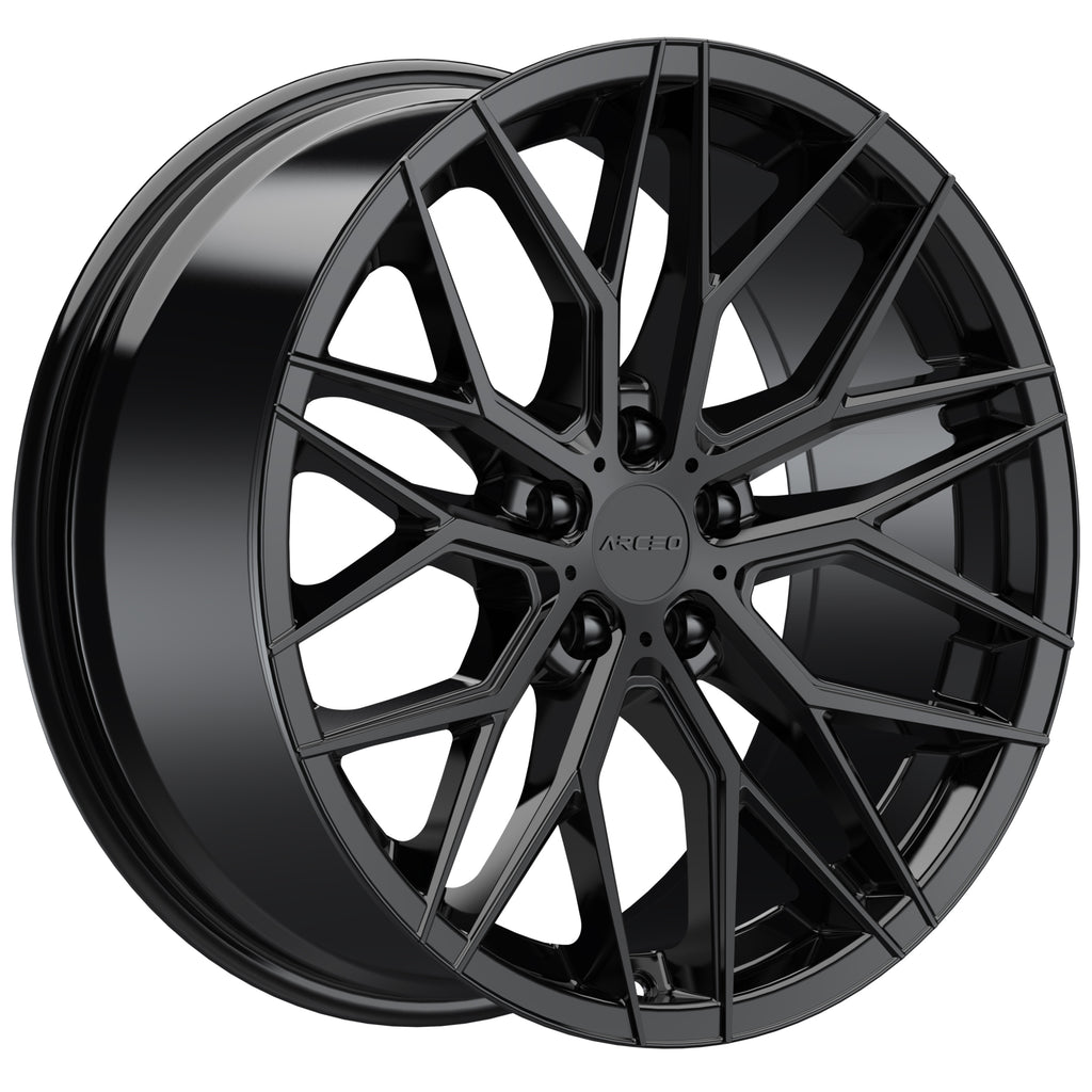 Set Jante Arceo Valencia 19" BMW 5X120 - Negru Lucios