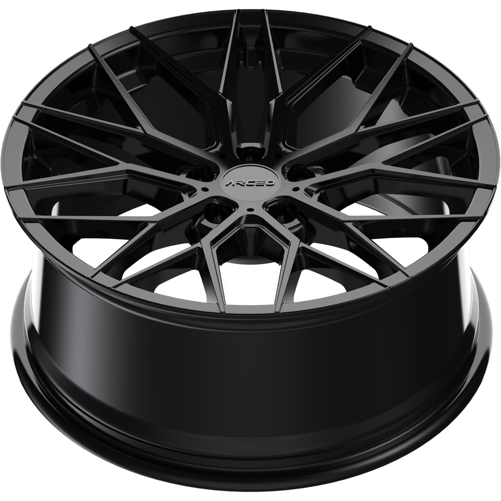 Set Jante Arceo Valencia 19" BMW 5X120 - Negru Lucios
