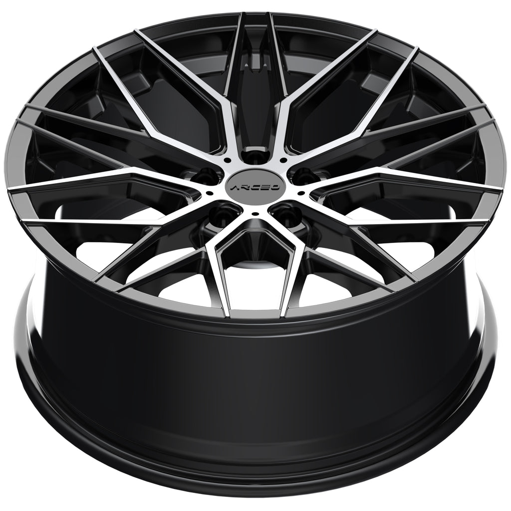 Set Jante Arceo Valencia 19" BMW 5X120 - Black Diamond