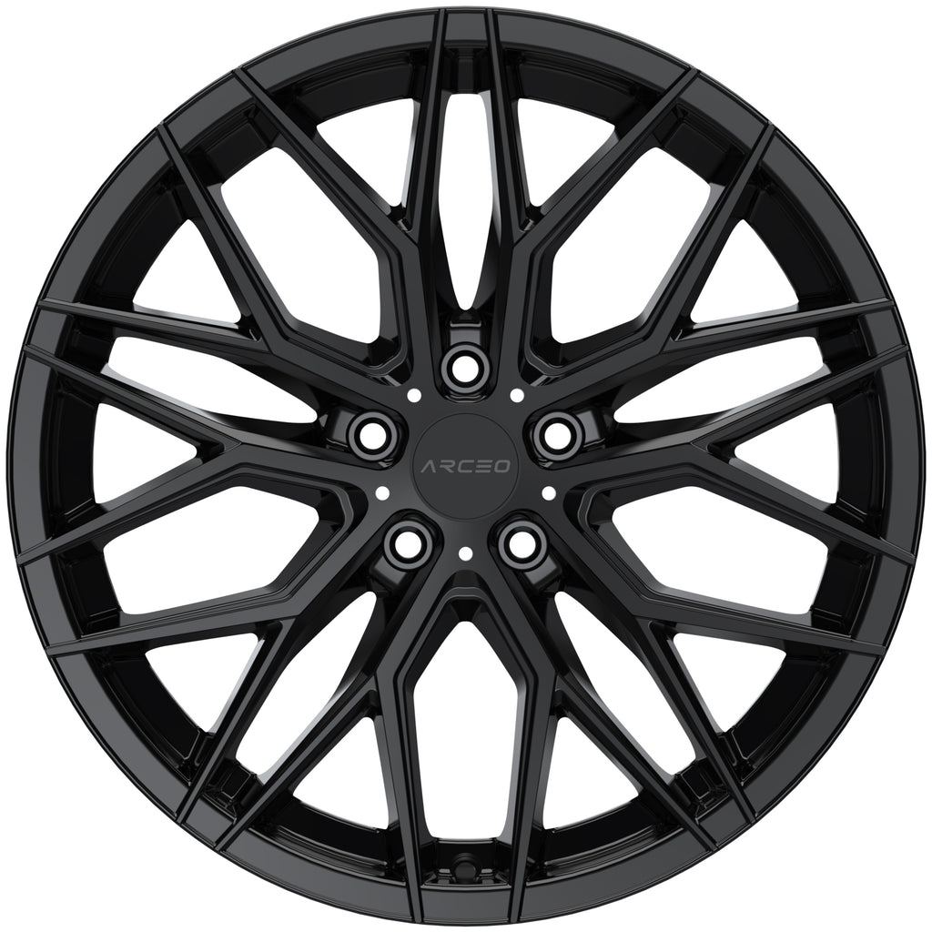 Set Jante Arceo Valencia 19" BMW 5X120 - Negru Lucios