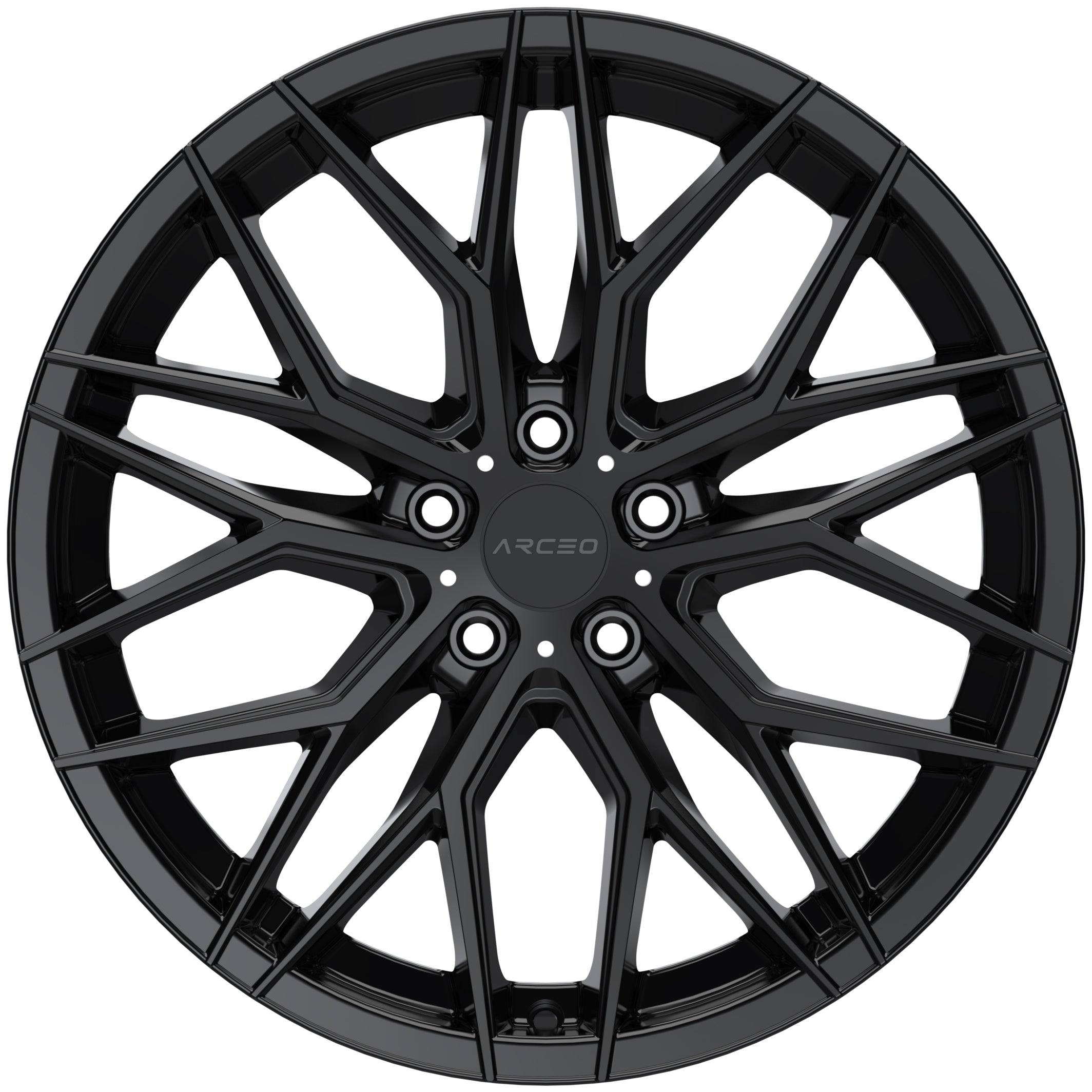 Set Jante Arceo Valencia 19" BMW 5X120 - Negru Lucios