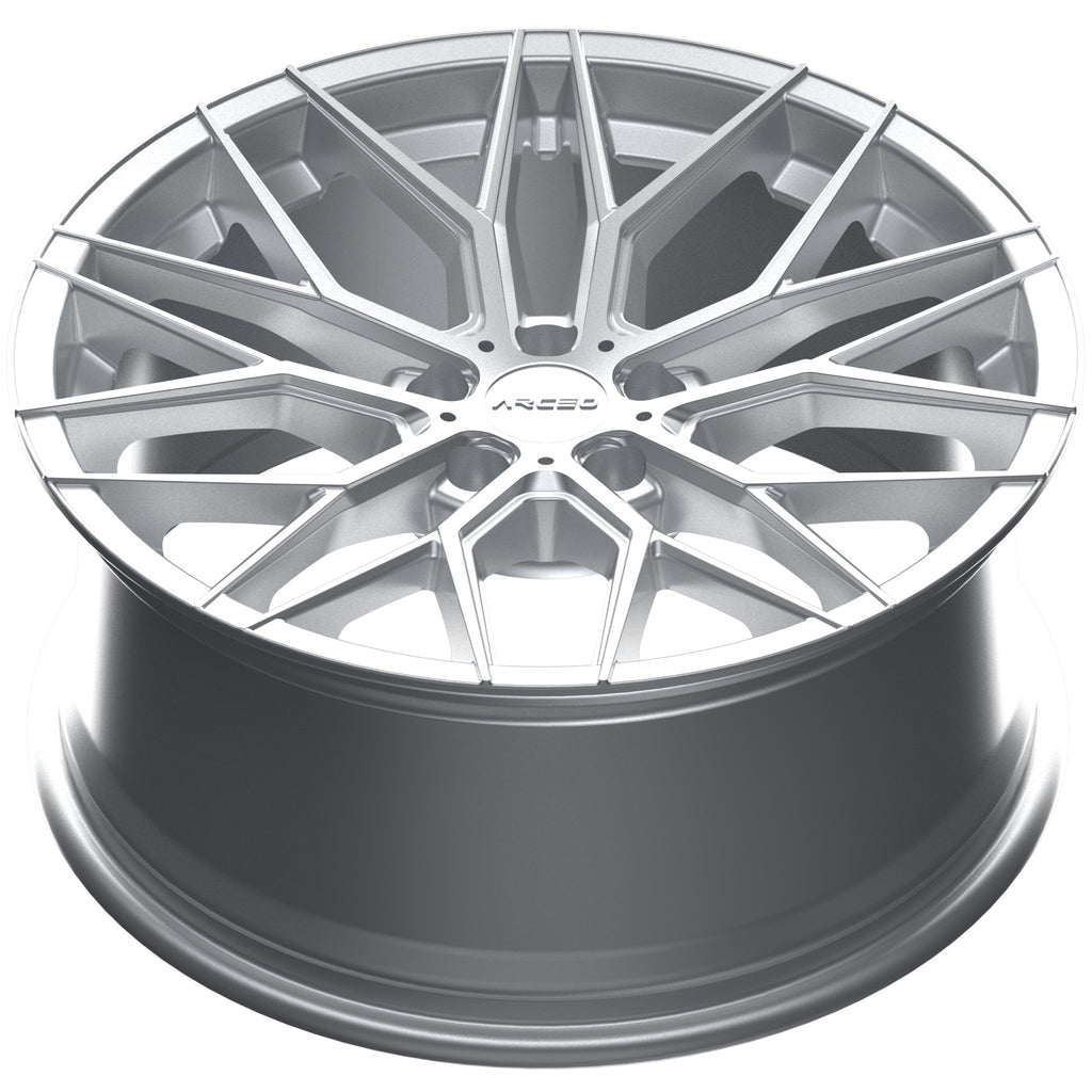 Set Jante Arceo Valencia 19" BMW 5X120 - Silver Diamond