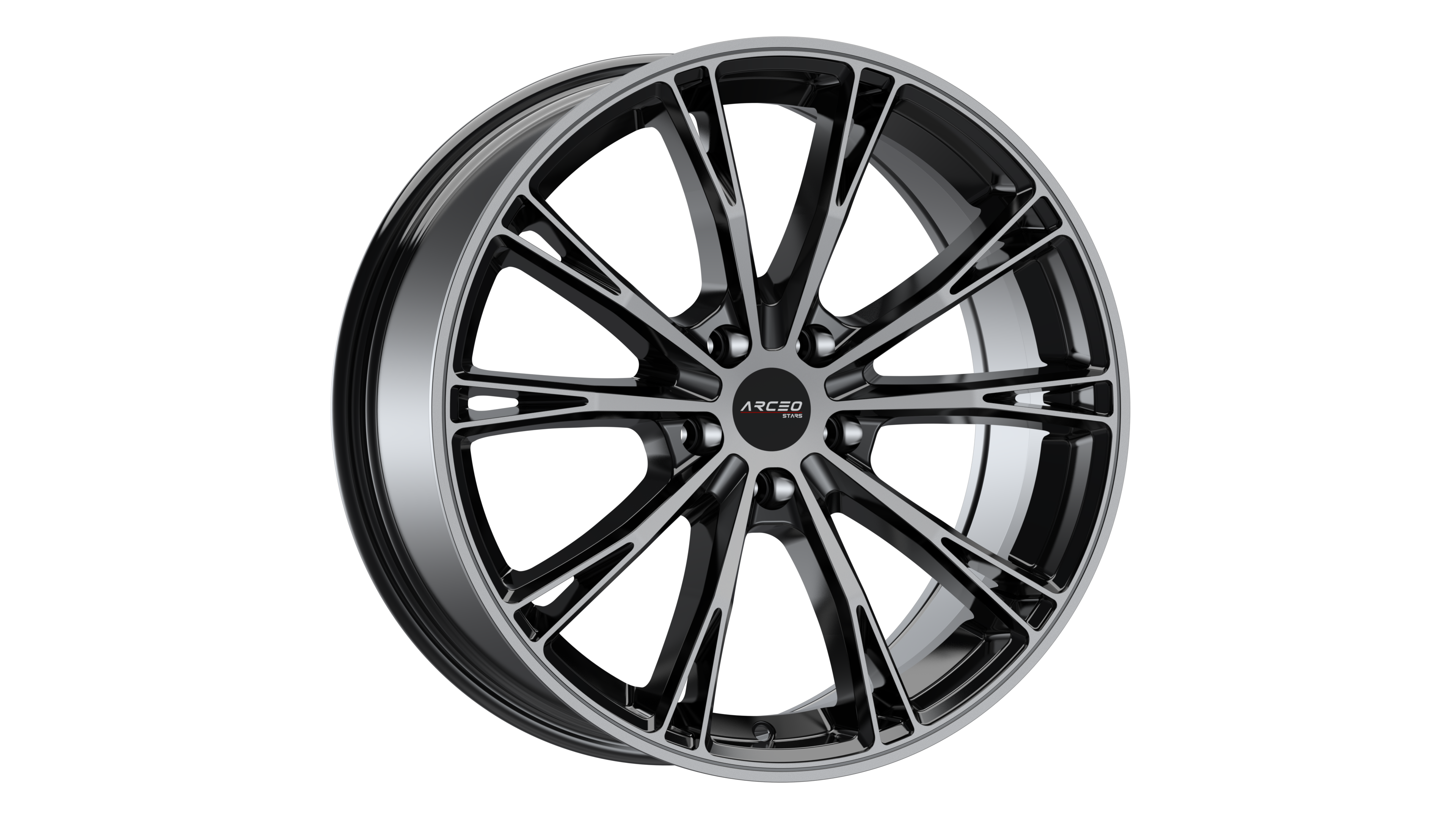Set Jante Arceo ASW01 19" 5X112 - Black Tint