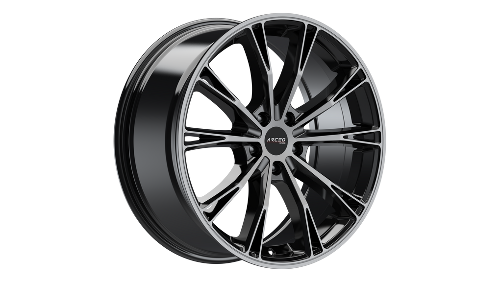Set Jante Arceo ASW01 19" 5X112 - Black Tint