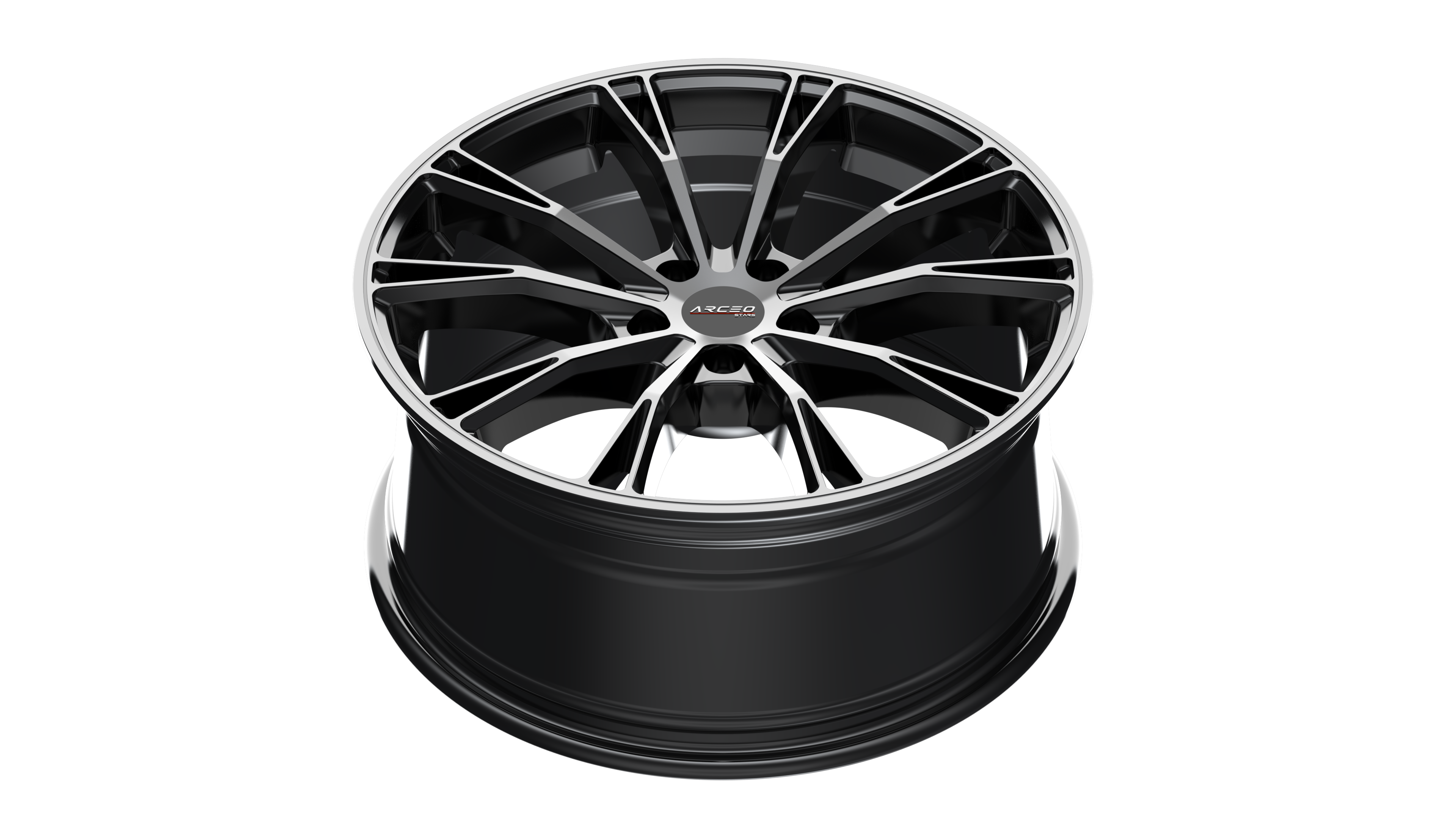 Set Jante Arceo ASW01 19" 5X112 - Black Tint