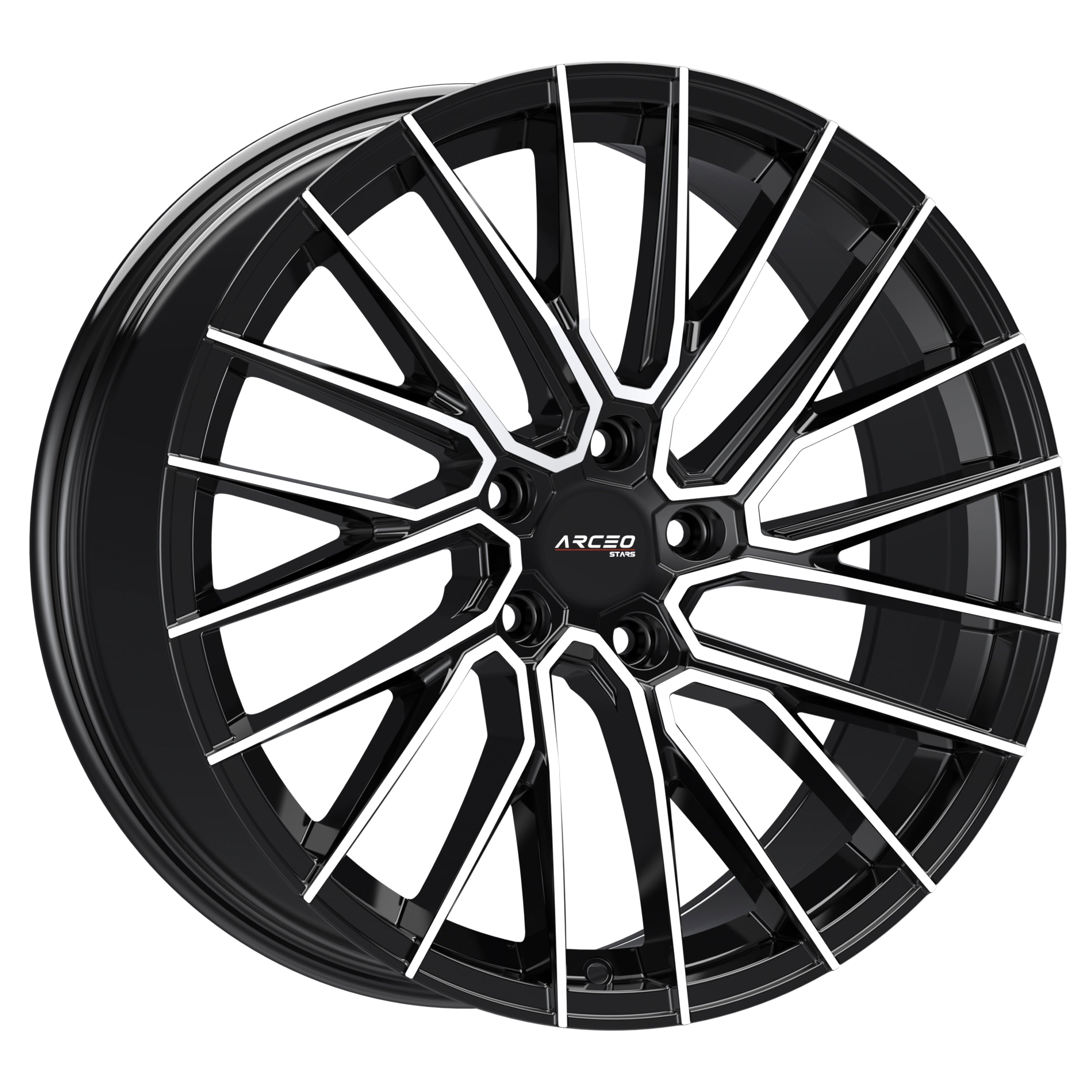 Set Jante Arceo ASW02 19" 5X112 - Black Diamond