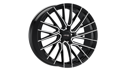 Set Jante Arceo ASW02 19" 5X112 - Black Diamond