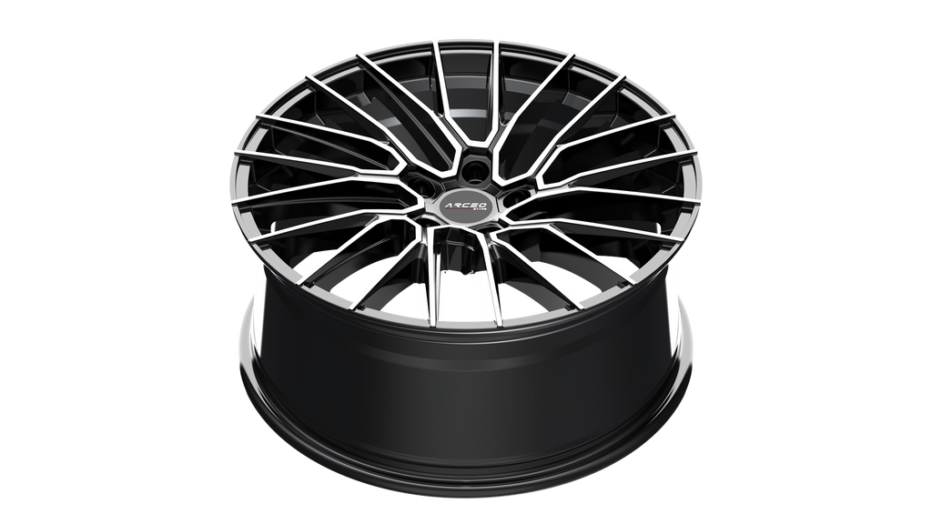 Set Jante Arceo ASW02 19" 5X112 - Black Diamond