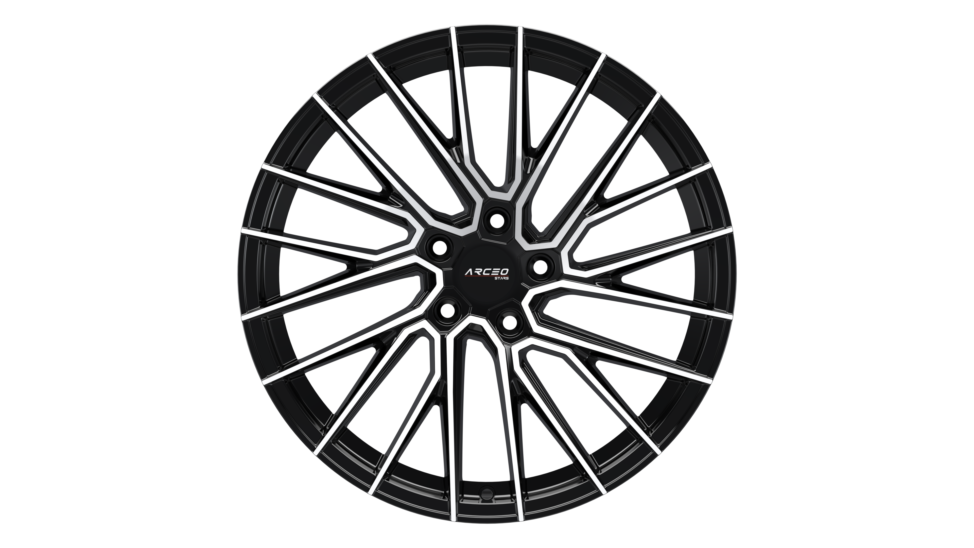 Set Jante Arceo ASW02 19" 5X112 - Black Diamond