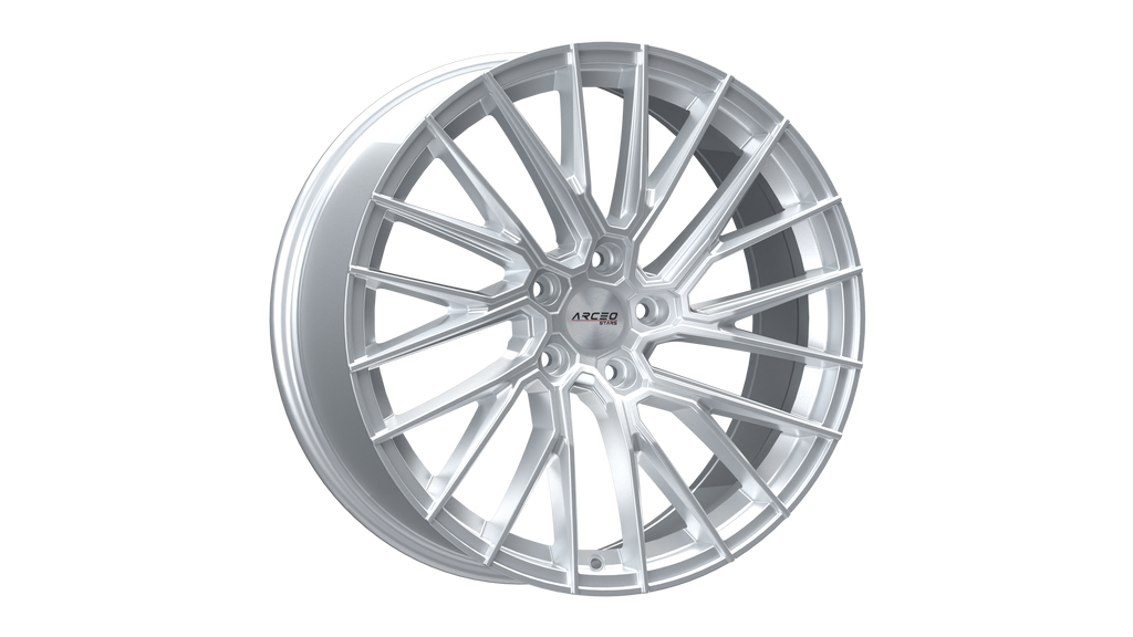 Set Jante Arceo ASW02 19" 5X112 - Silver Diamond
