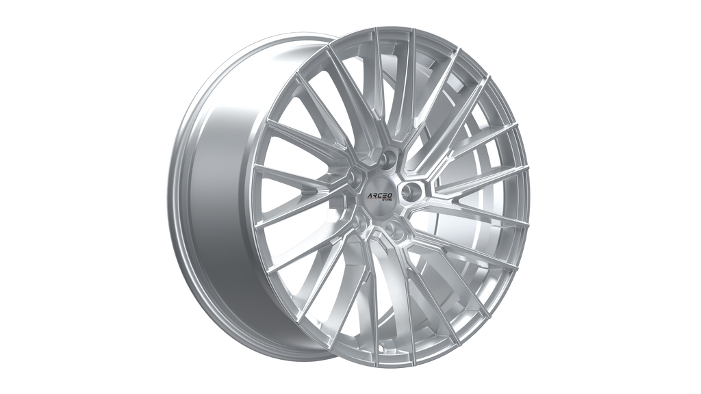 Set Jante Arceo ASW02 19" 5X112 - Silver Diamond