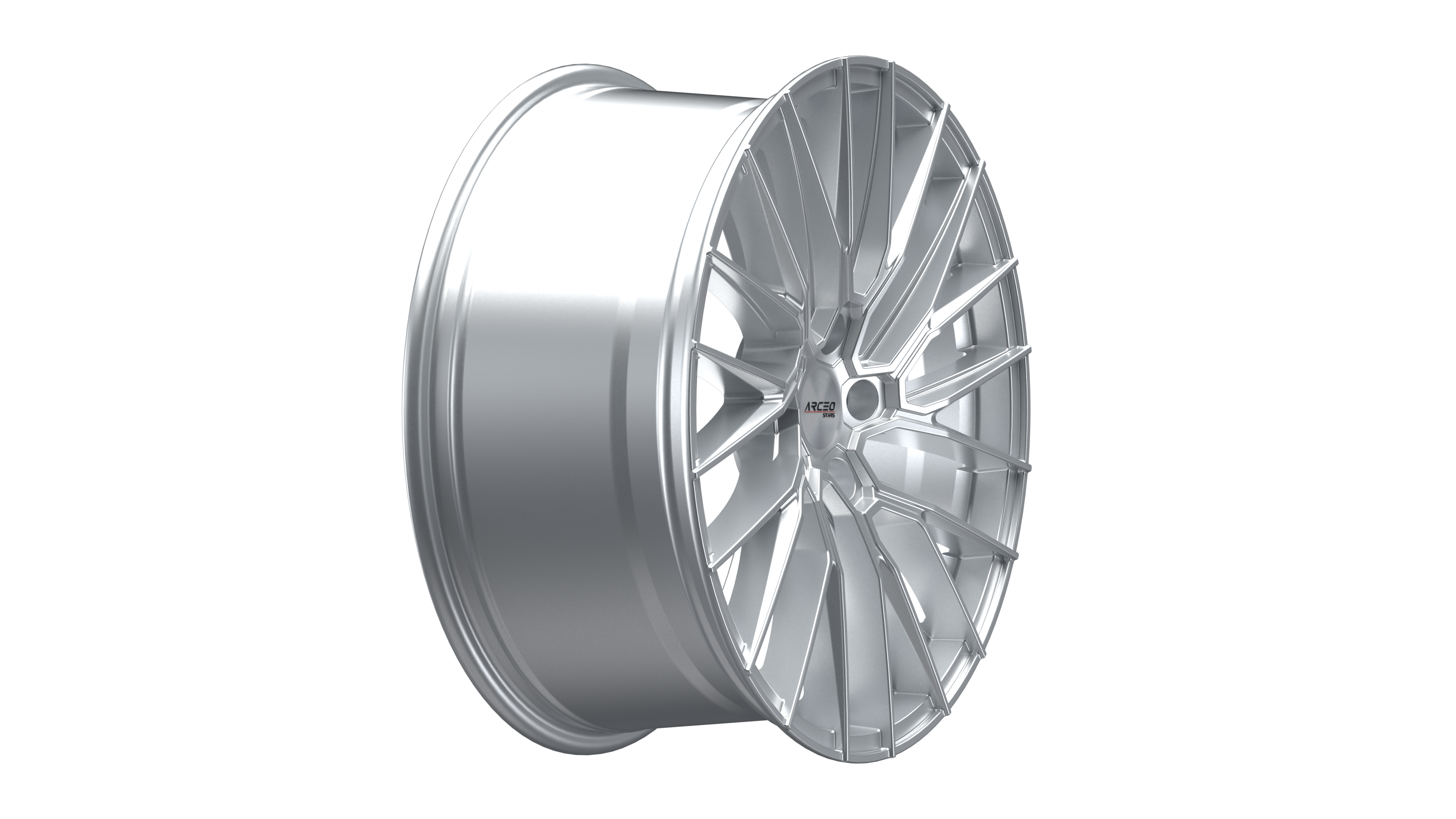 Set Jante Arceo ASW02 19" 5X112 - Silver Diamond