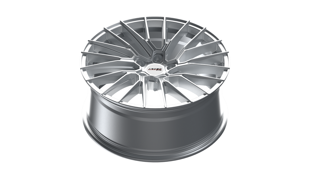 Set Jante Arceo ASW02 19" 5X112 - Silver Diamond