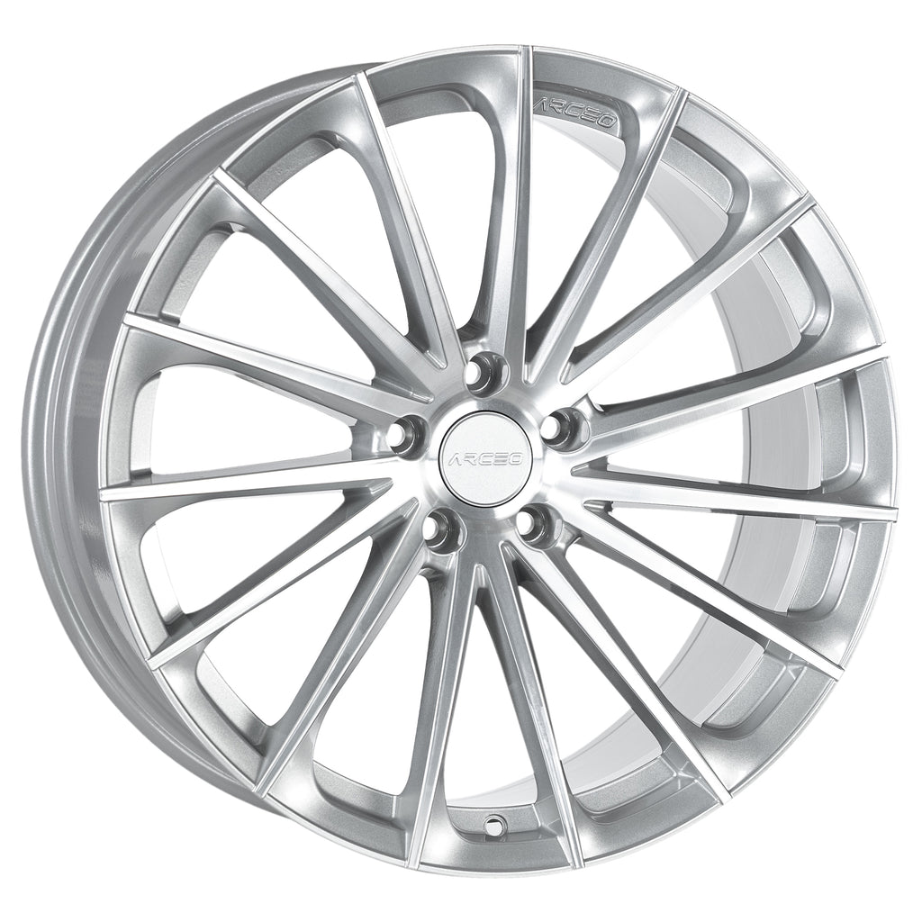 Set Jante Arceo Berlin 20" 5X112 - Silver Diamond