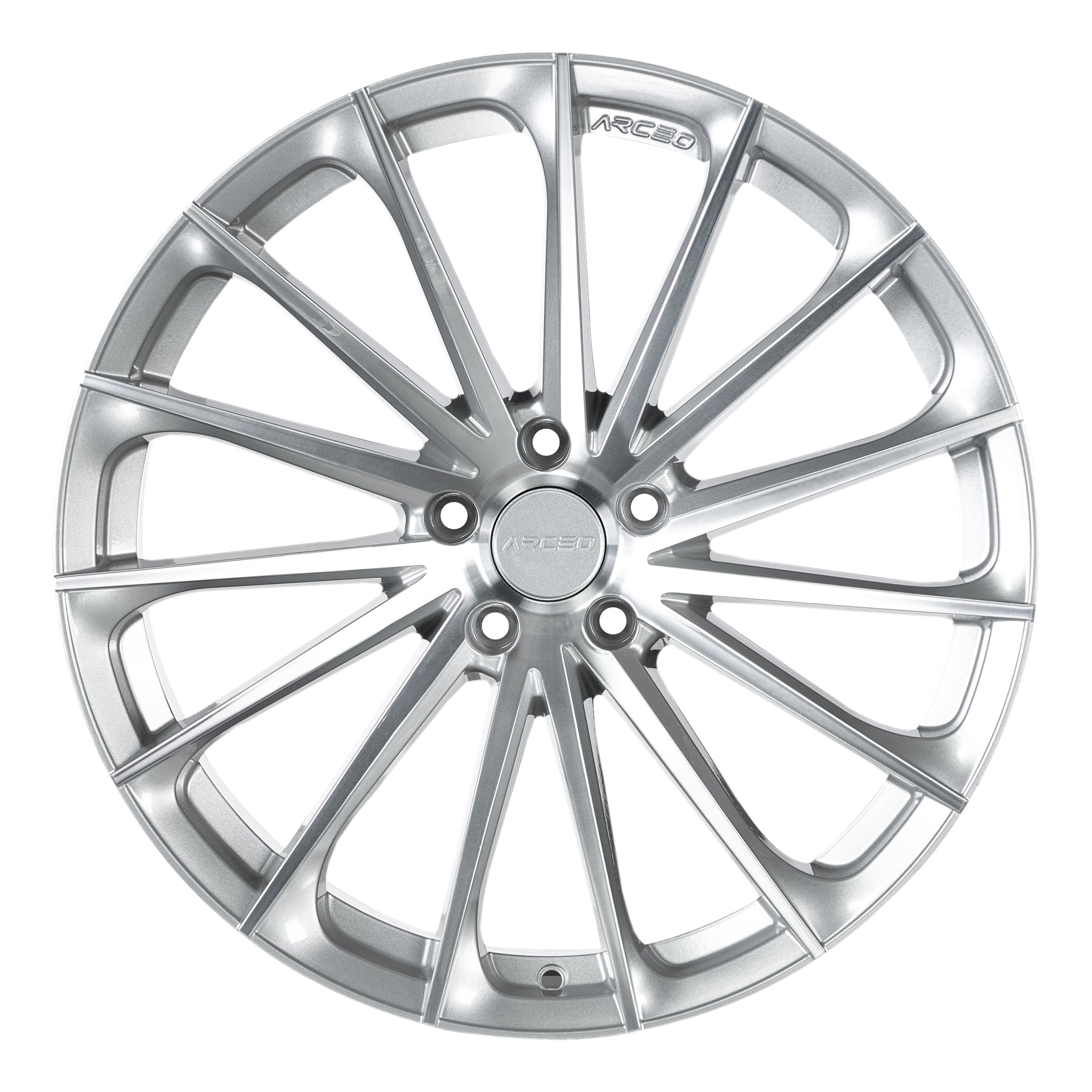 Set Jante Arceo Berlin 20" 5X112 - Silver Diamond