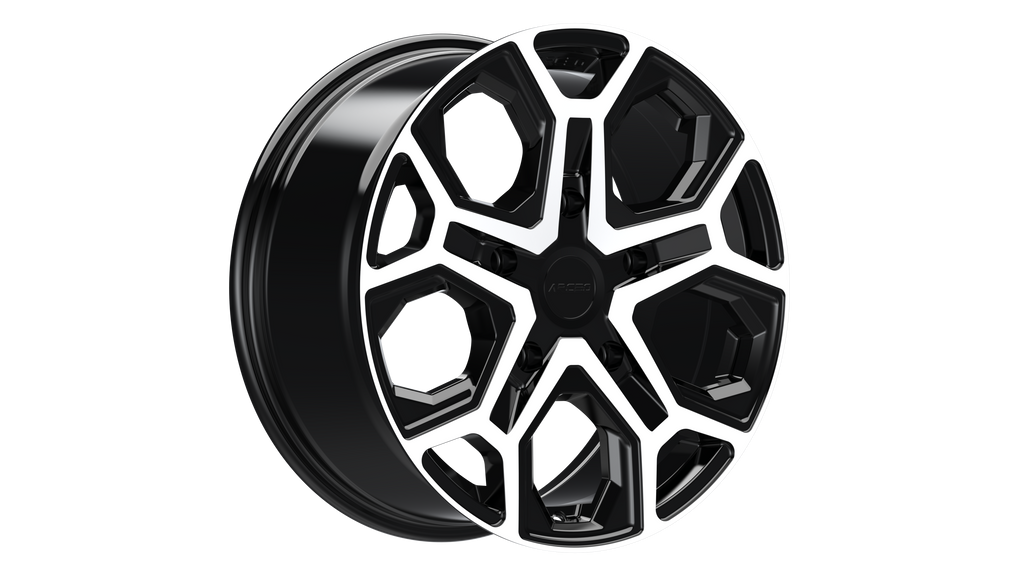 Set Jante Arceo LT2 18" 5X120 - Black Diamond