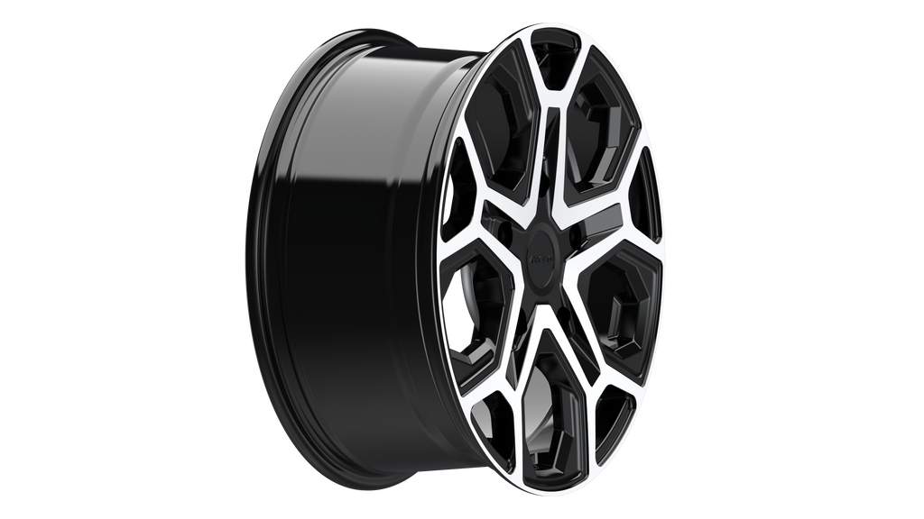 Set Jante Arceo LT2 18" 5X120 - Black Diamond