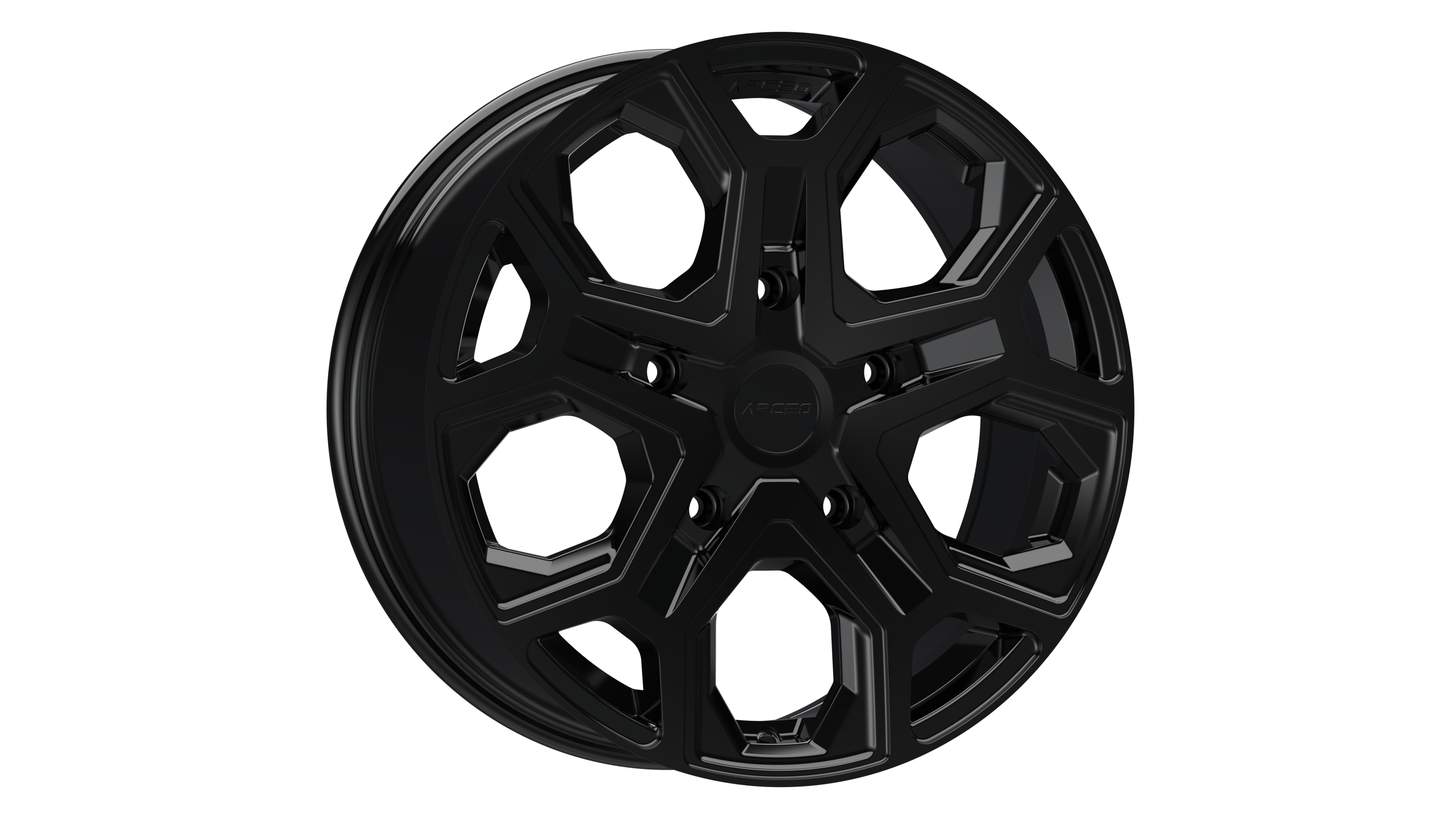 Set Jante Arceo LT2 18" 5X160 - Glossy Black