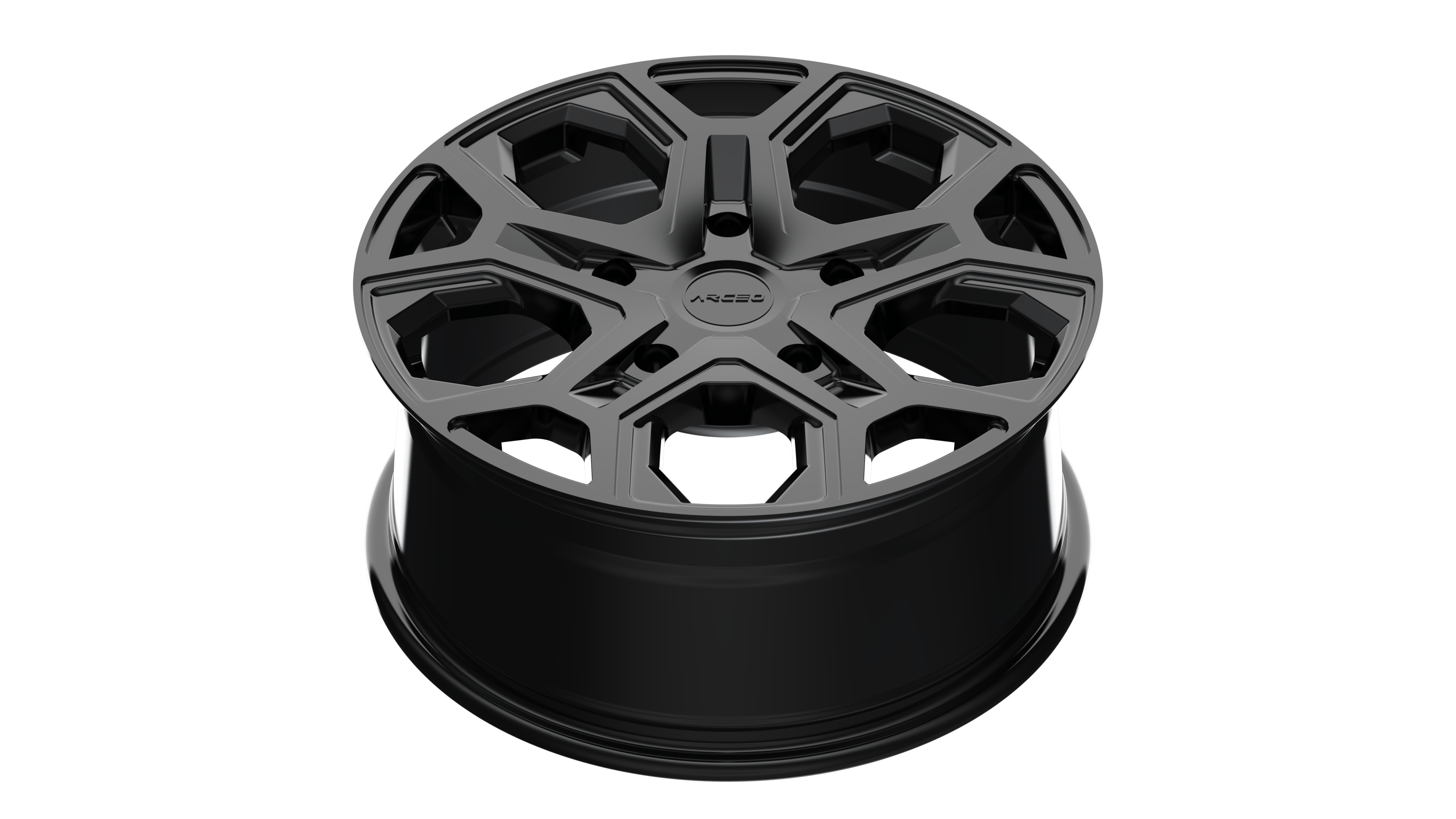 Set Jante Arceo LT2 18" 5X160 - Glossy Black