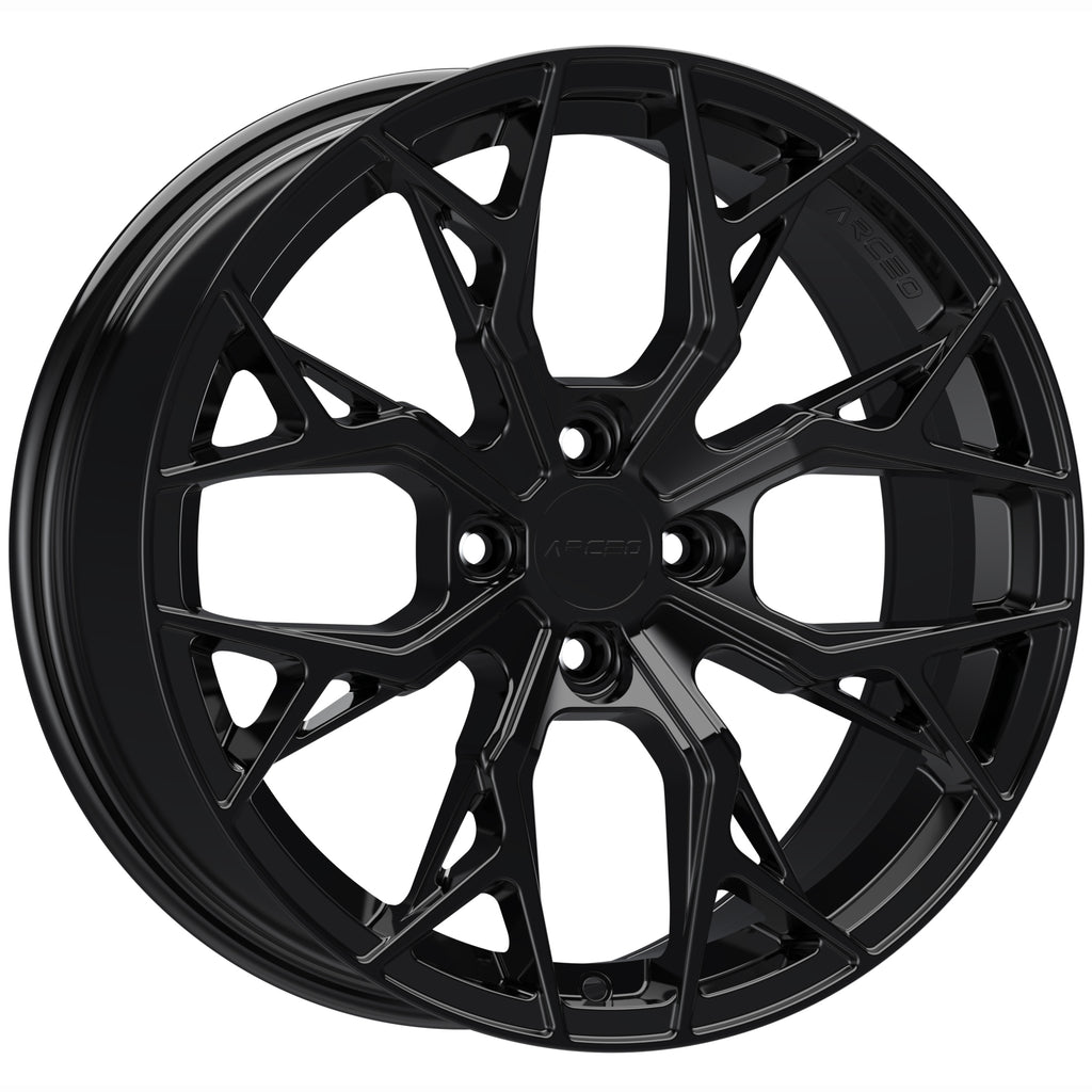 Set Jante Arceo M-01 17" 4X100 - Glossy Black