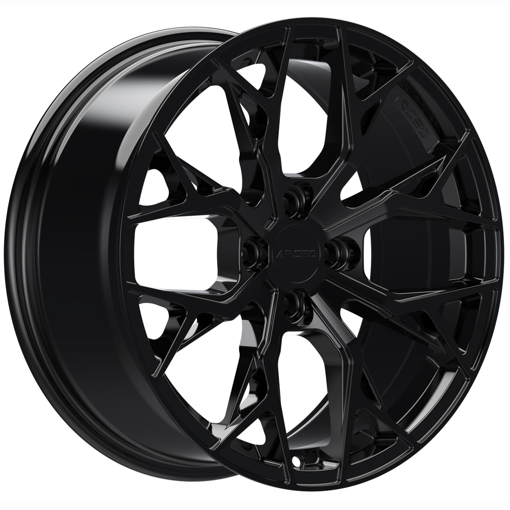 Set Jante Arceo M-01 17" 4X100 - Glossy Black