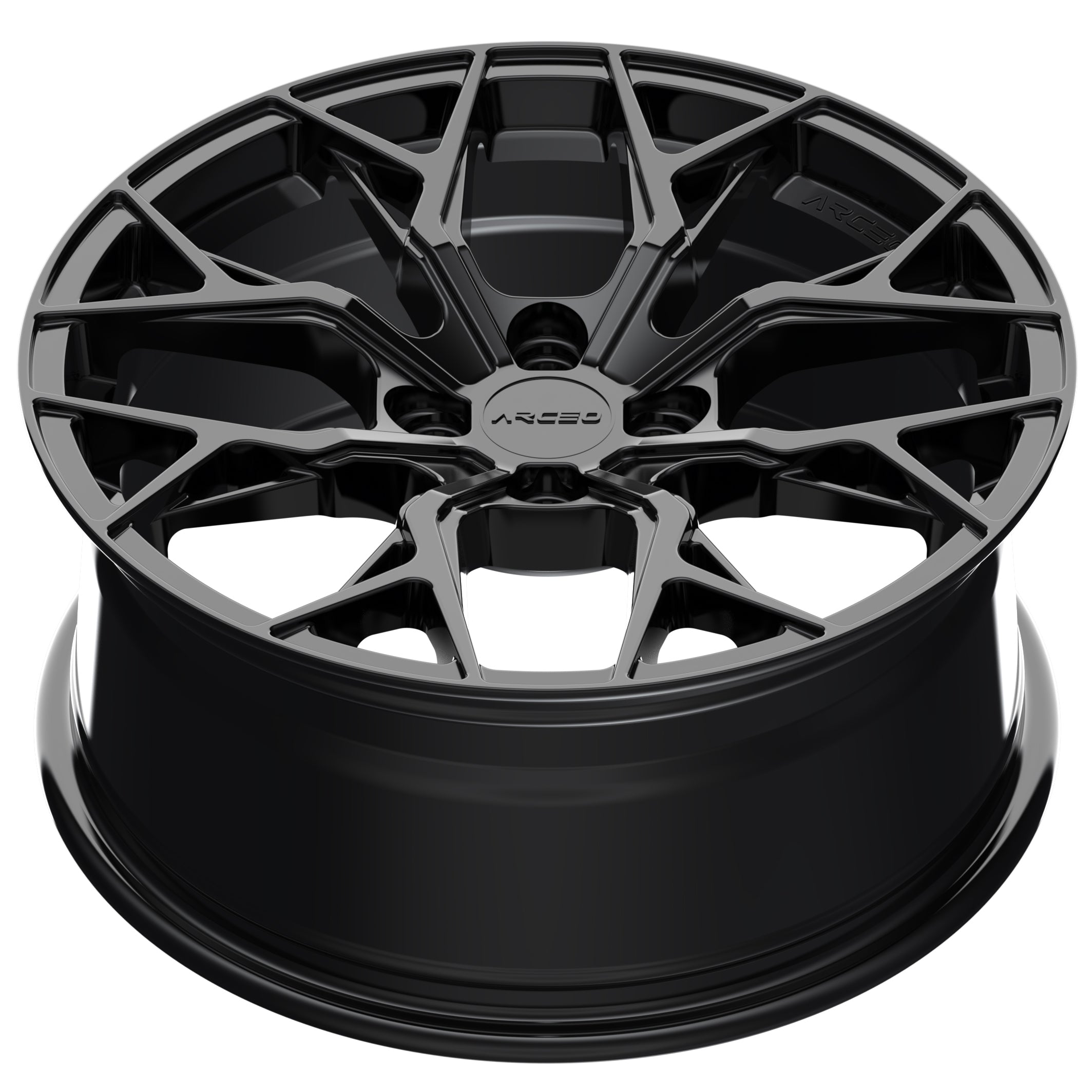 Set Jante Arceo M-01 17" 4X100 - Glossy Black