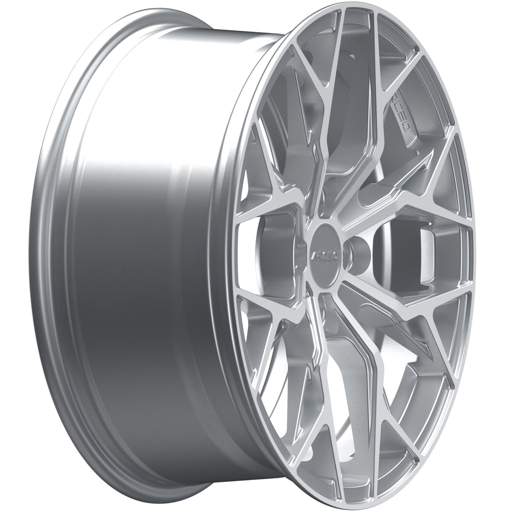 Set Jante Arceo M-01 17" 4X100 - Silver Diamond