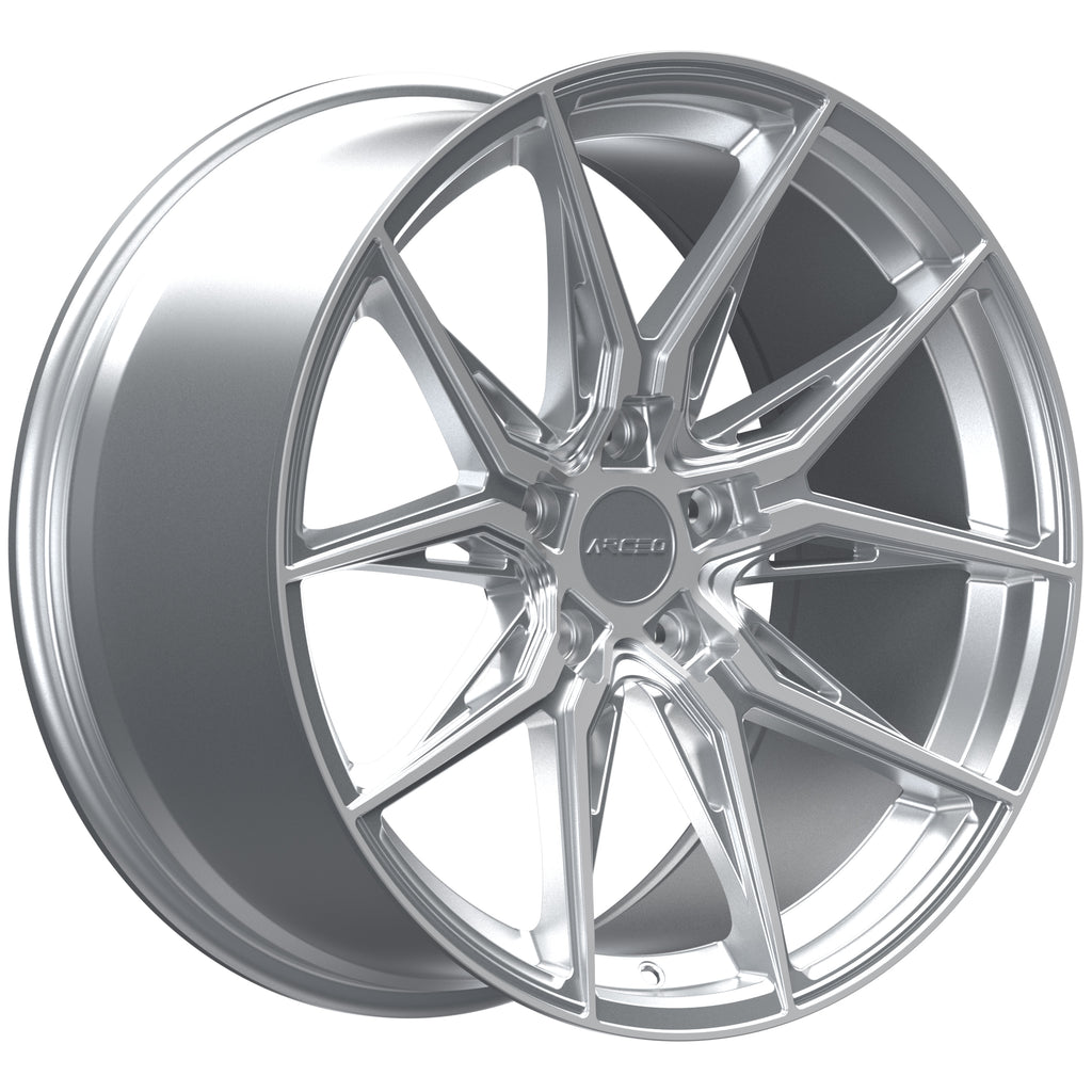Set Jante Arceo Marseille 17" 5X112 - Silver Diamond