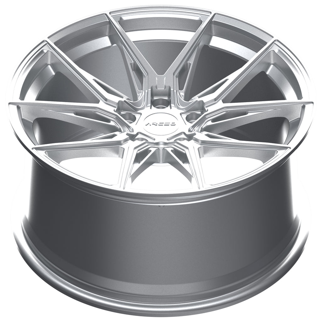 Set Jante Arceo Marseille 17" 5X112 - Silver Diamond