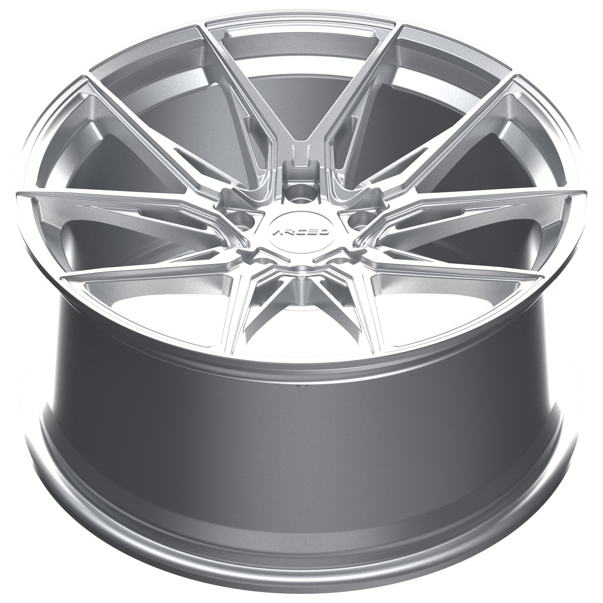 Set Jante Arceo Marseille 17" 5X112 - Silver Diamond