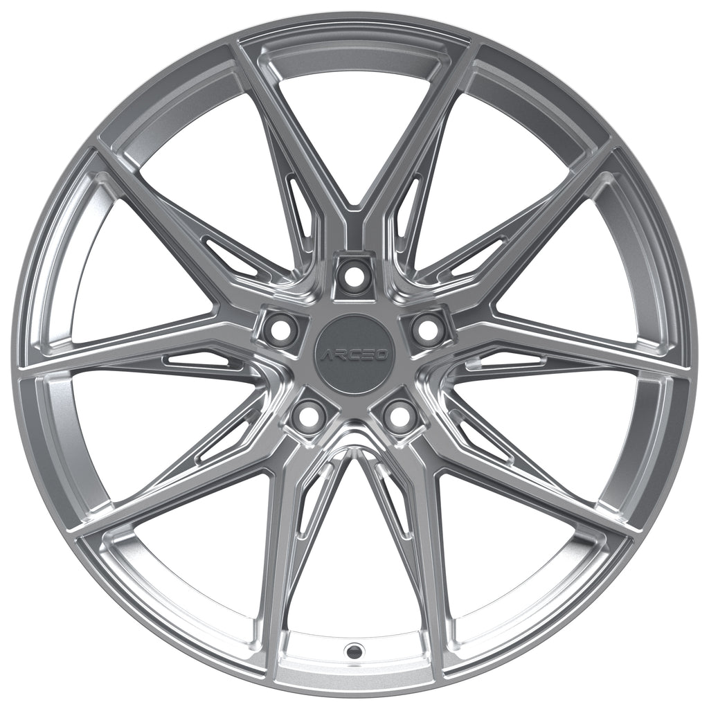 Set Jante Arceo Marseille 17" 5X112 - Silver Diamond